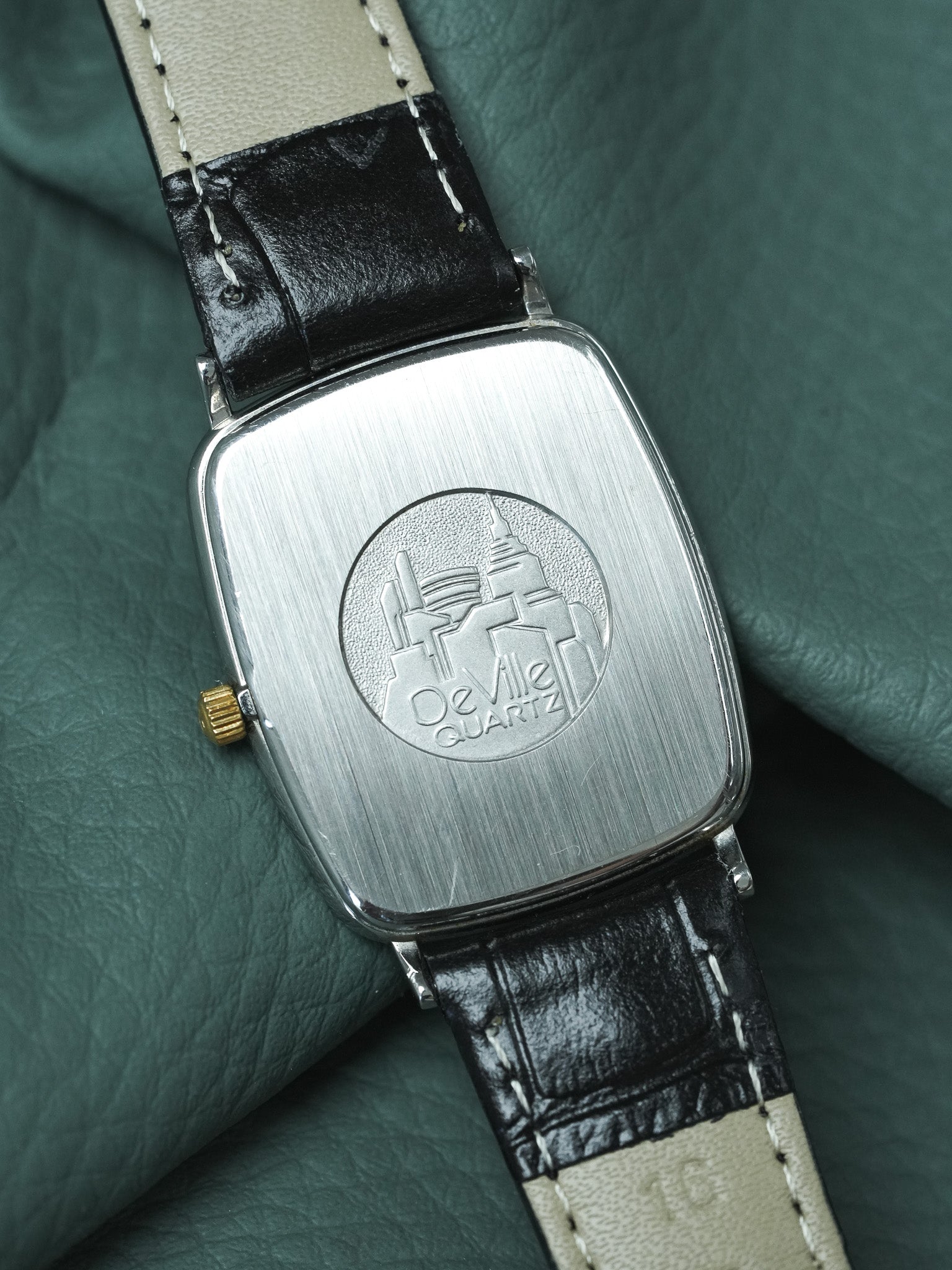 Montre Omega De Ville Vintage - réf.195.0076 Tonneau Acier (1989)