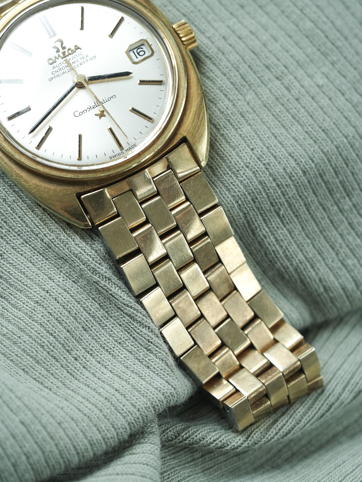 Montre Omega Constellation Vintage - 168.017.SP C-Shape G.Genta (1970)