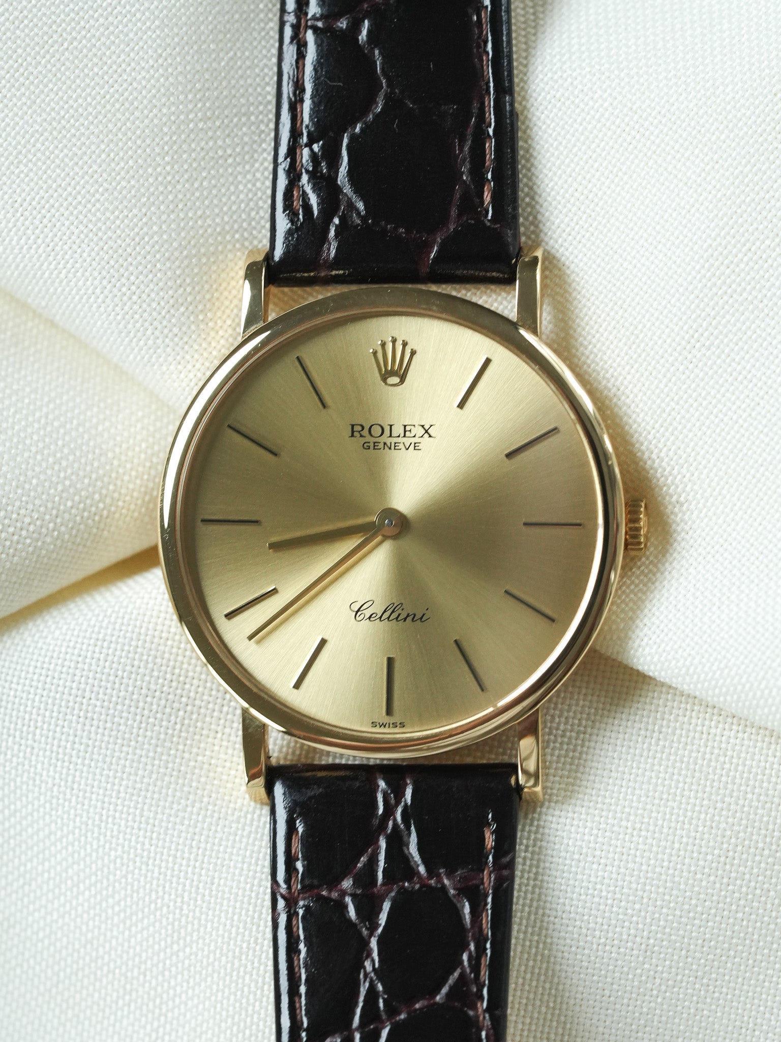 Montre Rolex Cellini 5112 Vintage - Or Jaune 18k (1996) - Atelier Victor