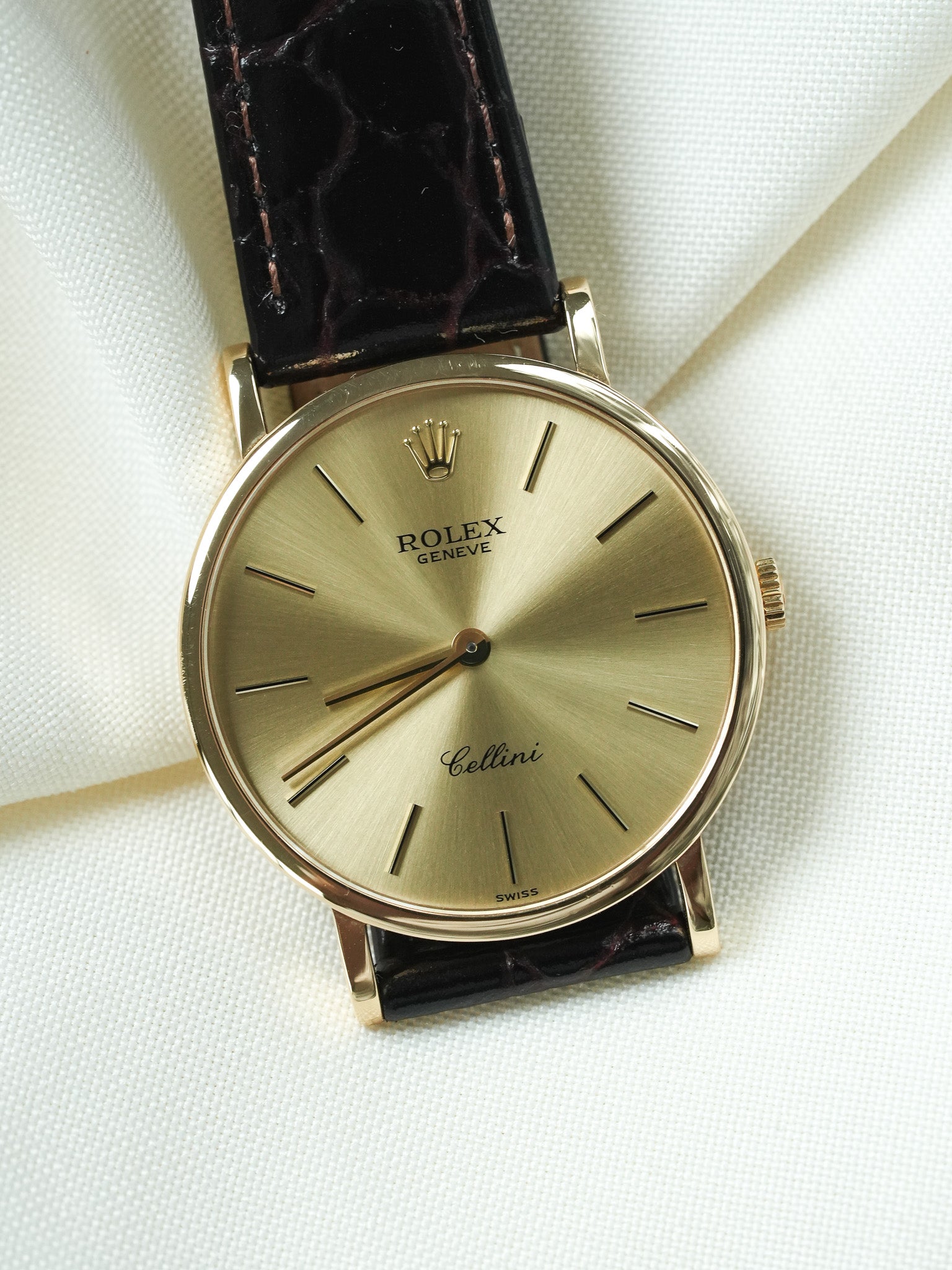 Montre Rolex Cellini 5112 Vintage - Or Jaune 18k (1996)