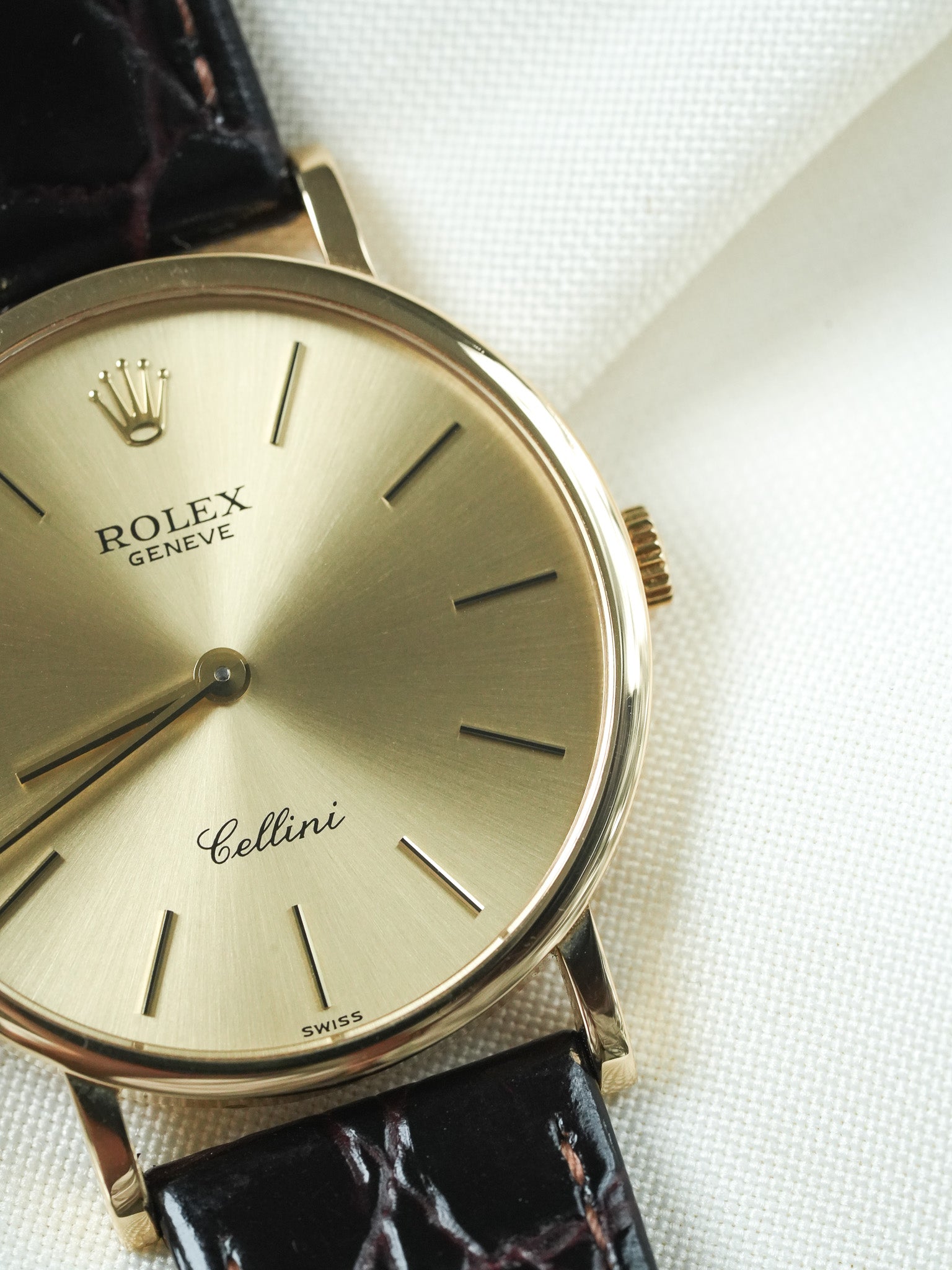 Montre Rolex Cellini 5112 Vintage - Or Jaune 18k (1996)