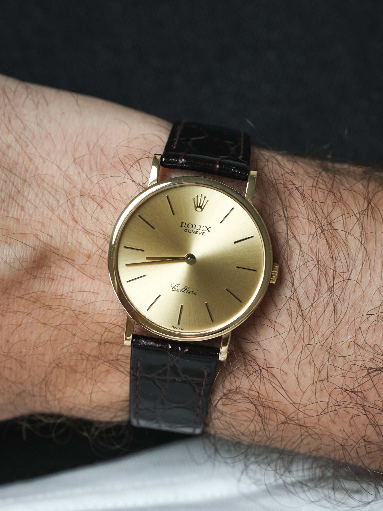Montre Rolex Cellini 5112 Vintage - Or Jaune 18k (1996)