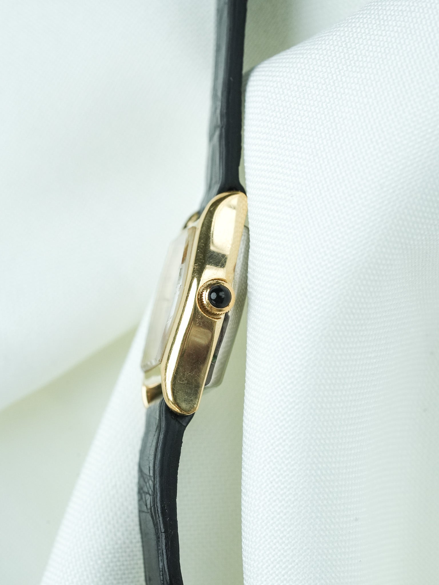 Montre Citizen Vintage - Mini Tonneau Plaqué or (1978) - Atelier Victor