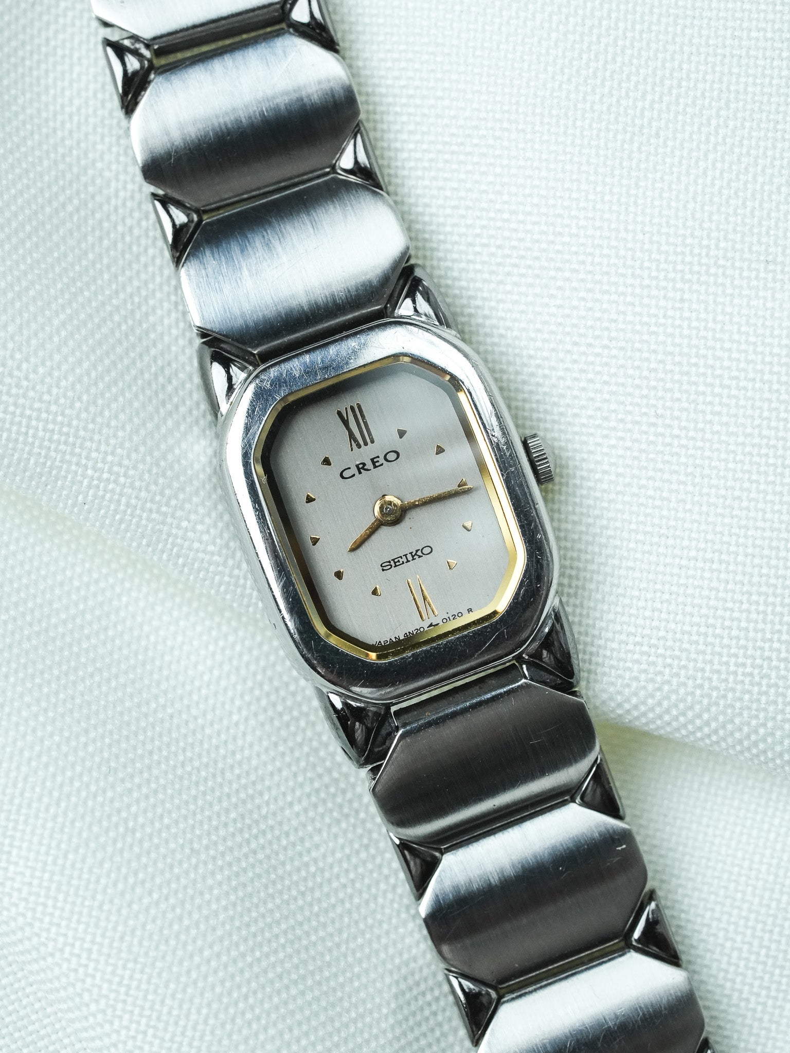 Montre Seiko Creo Vintage - Mini Montre Acier (1989) - Atelier Victor