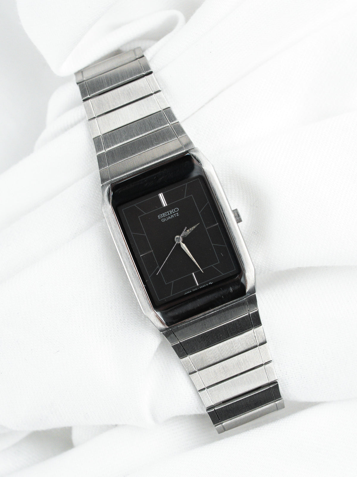 Firma Seiko Quartz sotto le 12 - Orologio Seiko Quartz 7431-5360 - Atelier Victor