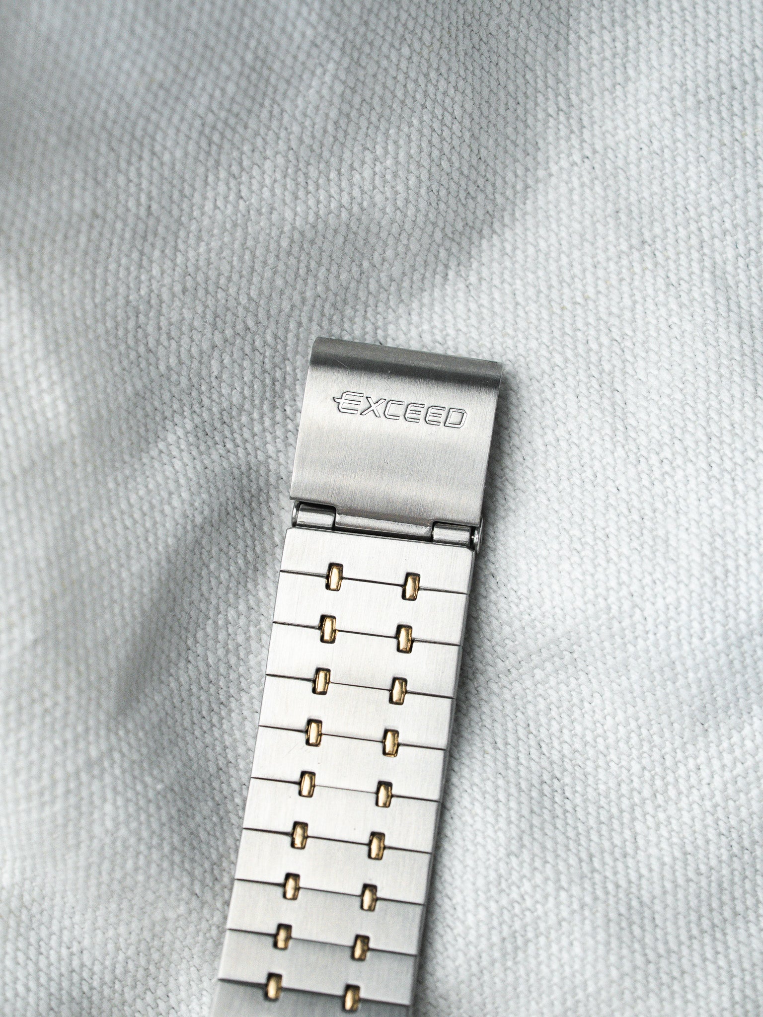 Montre Citizen Exceed Vintage - Acier Or Octogonale Allongée (1991)