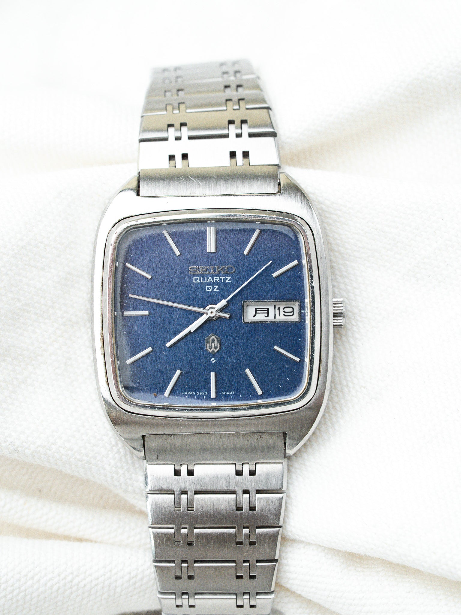Montre Seiko Vintage - TV XL Bleu Kanji 0923-5000 (1984) - Atelier Victor