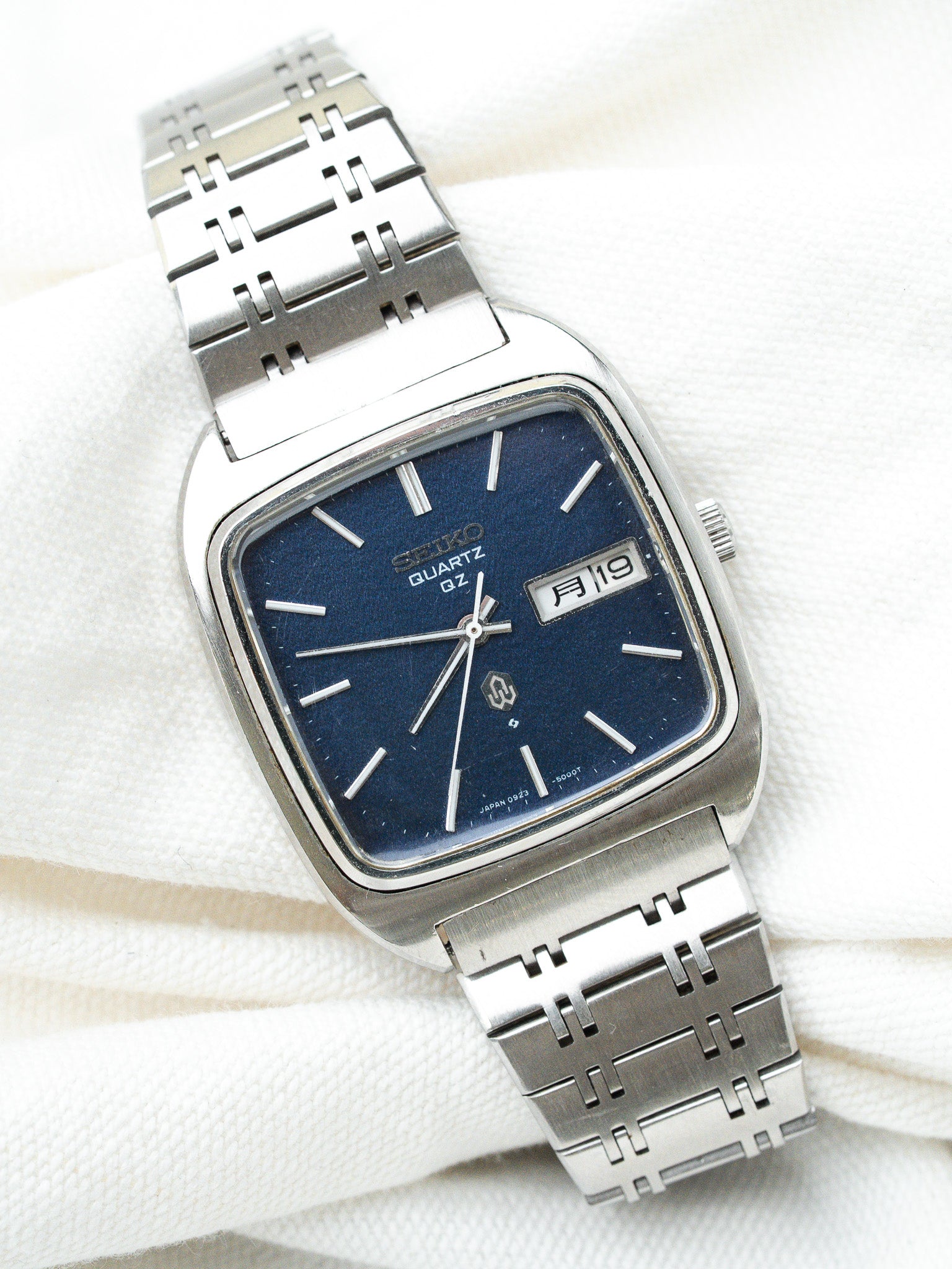 Montre Seiko Vintage - TV XL Bleu Kanji 0923-5000 (1984) - Atelier Victor