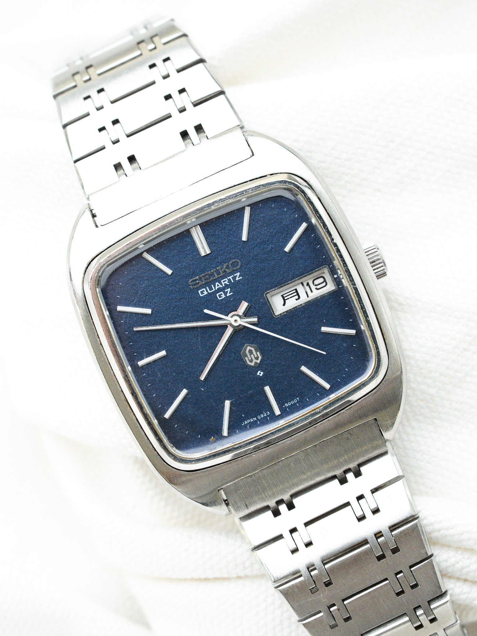 Montre Seiko Vintage - TV XL Bleu Kanji 0923-5000 (1984) - Atelier Victor