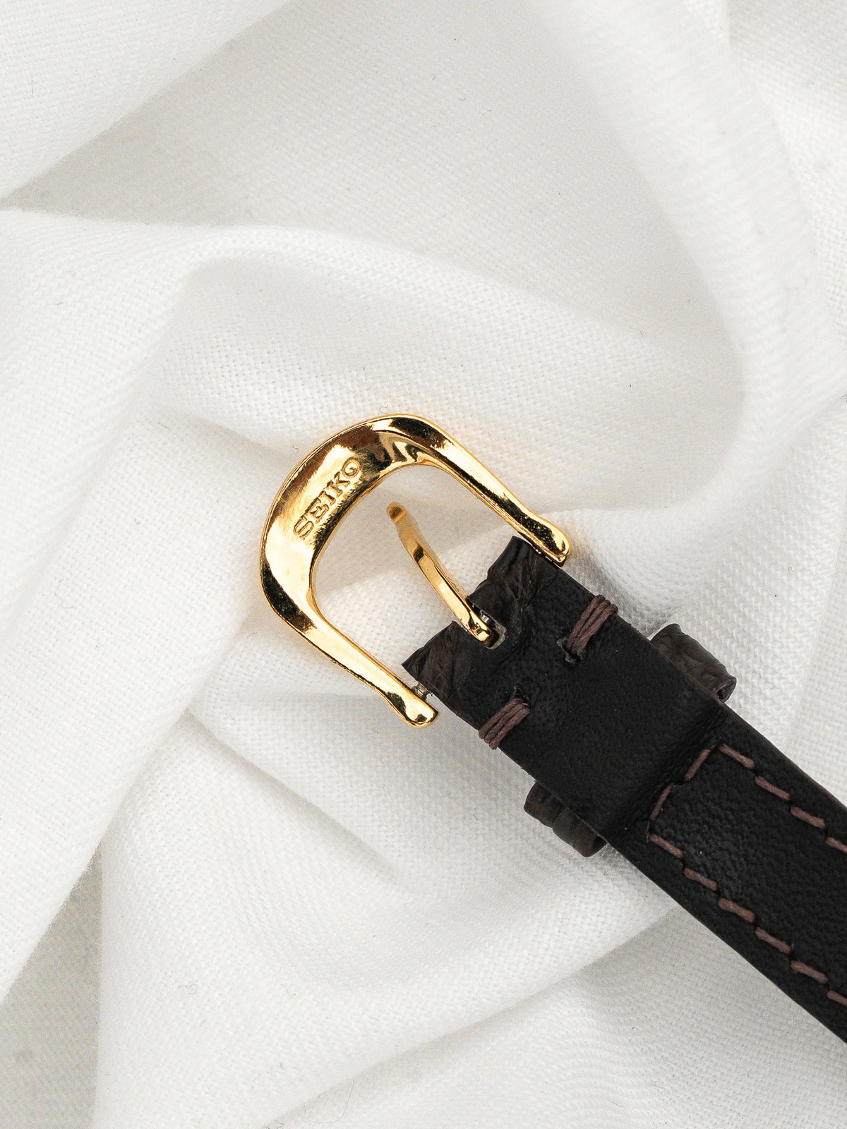 Boucle acier d'origine - Montre Seiko Noie 1F21-5B70 - Atelier Victor