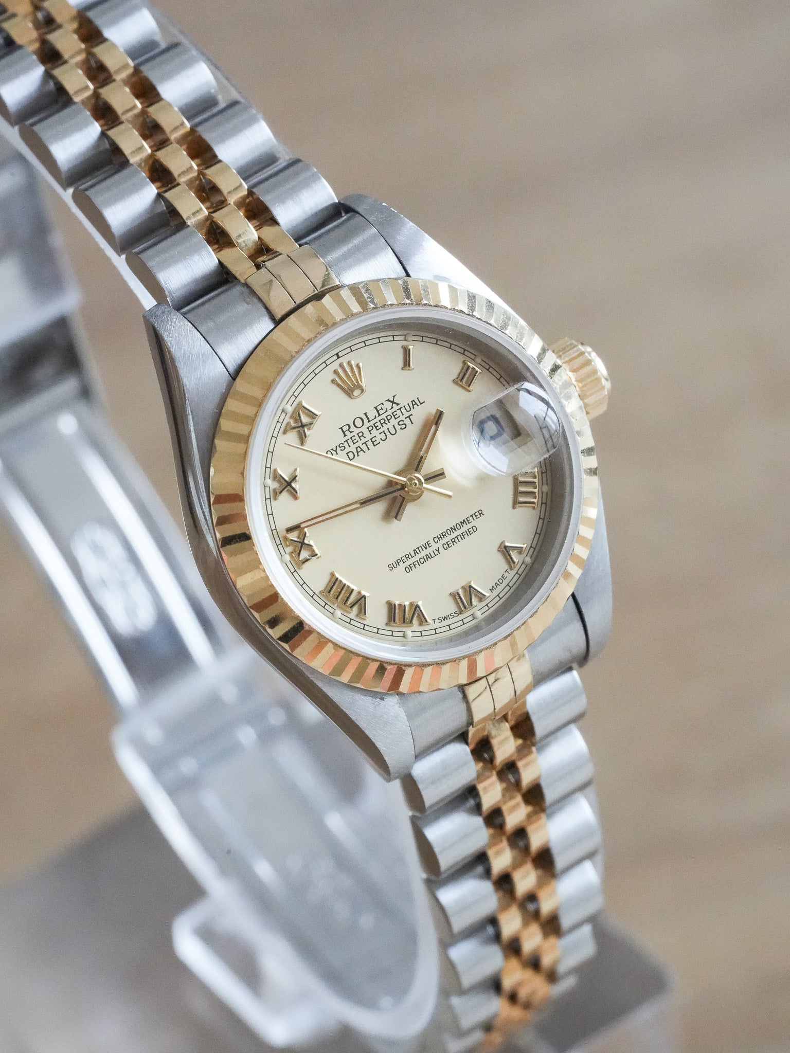 Rolex - Datejust 26 69173 Steel Gold Jubilee Roman Champagne - 1997