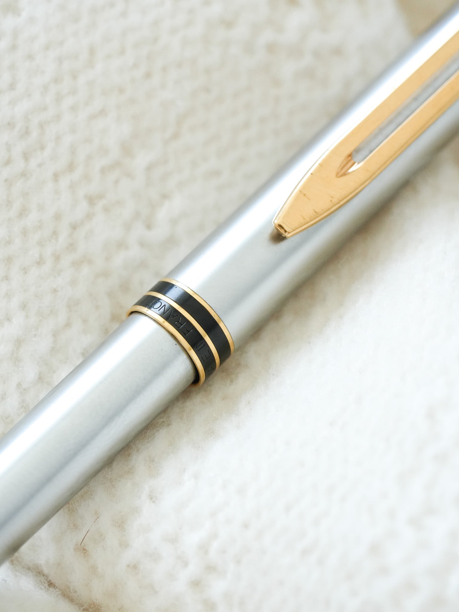 Waterman - Gold-plated Steel Ballpoint Pen - 1980s