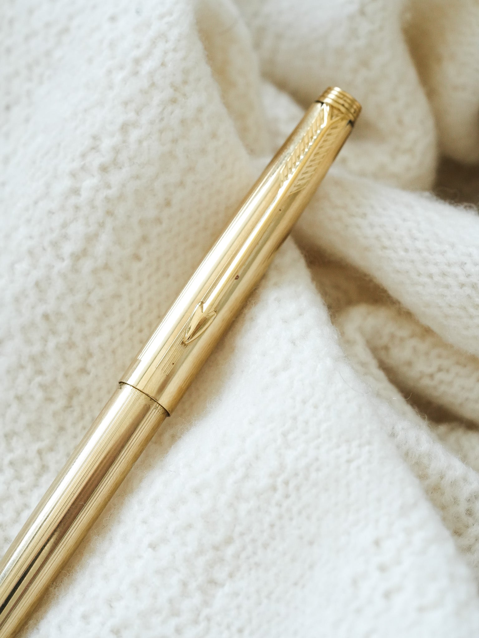 Parker - Шариковая ручка Parker 75 позолоченная - 1970s