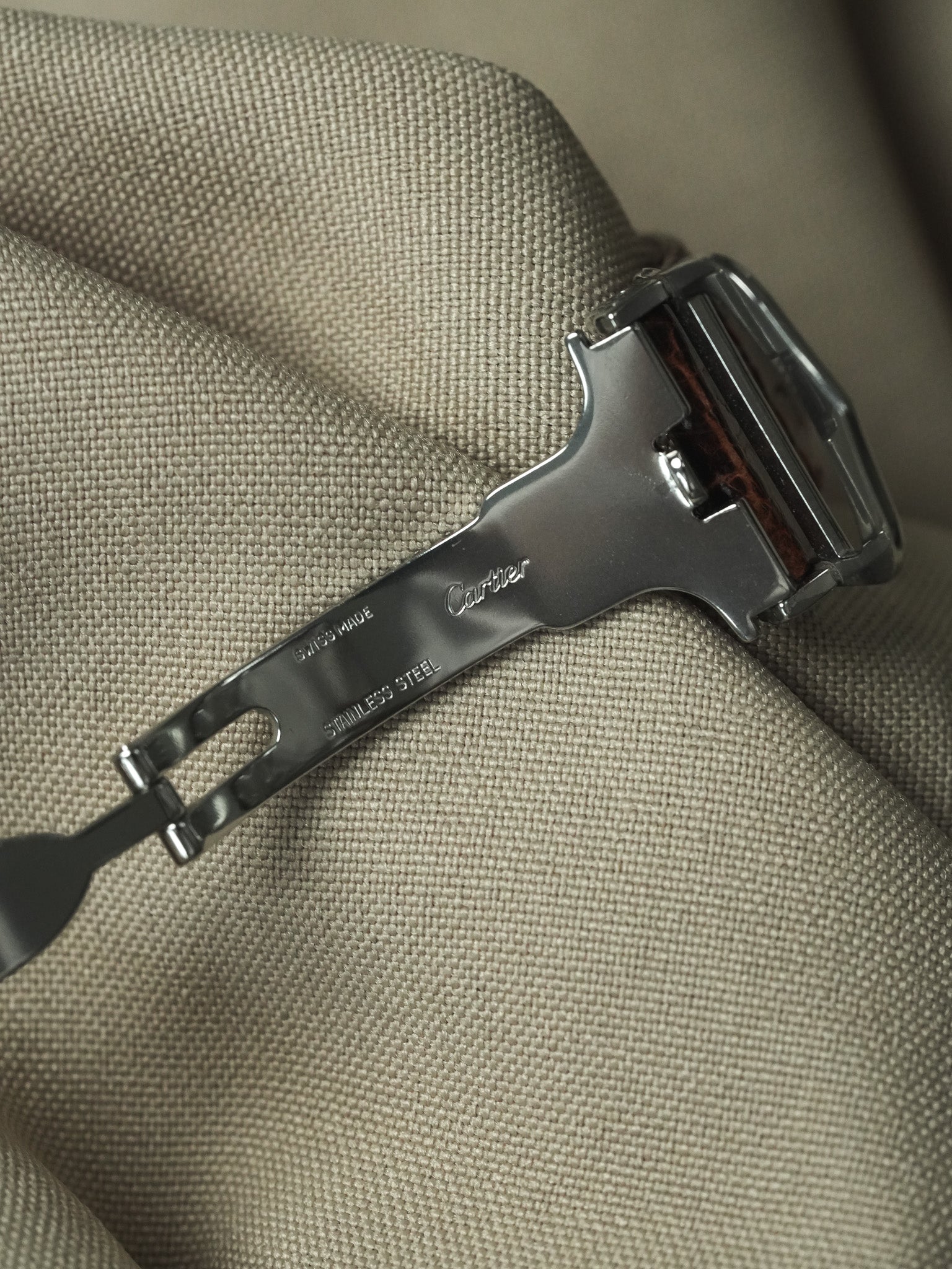 Cartier - Pasha R4020 38mm Cabochon bleu - 2000s