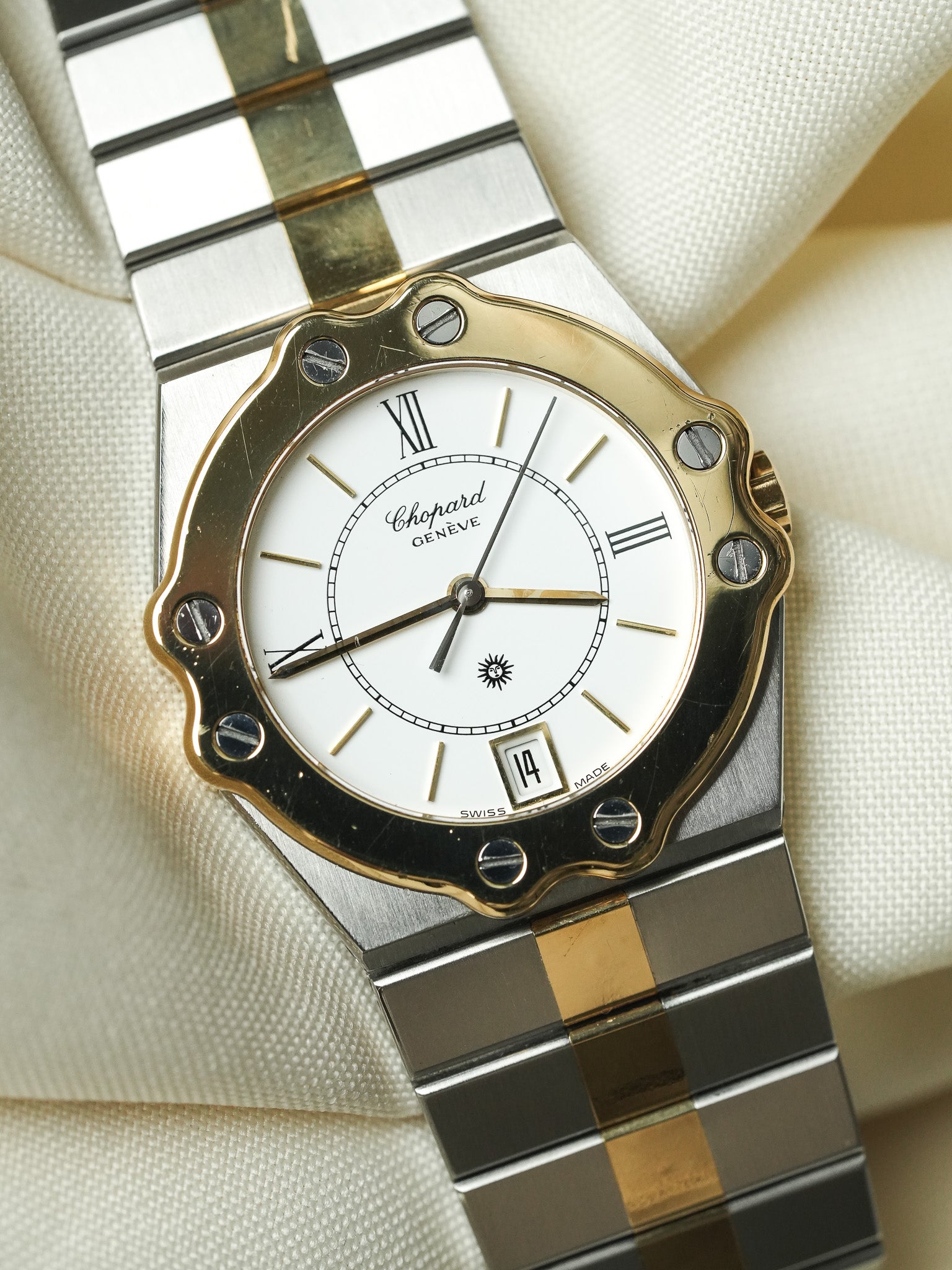 Chopard - 圣莫里茨 8023 钢 金 石英 32毫米 - 1990s
