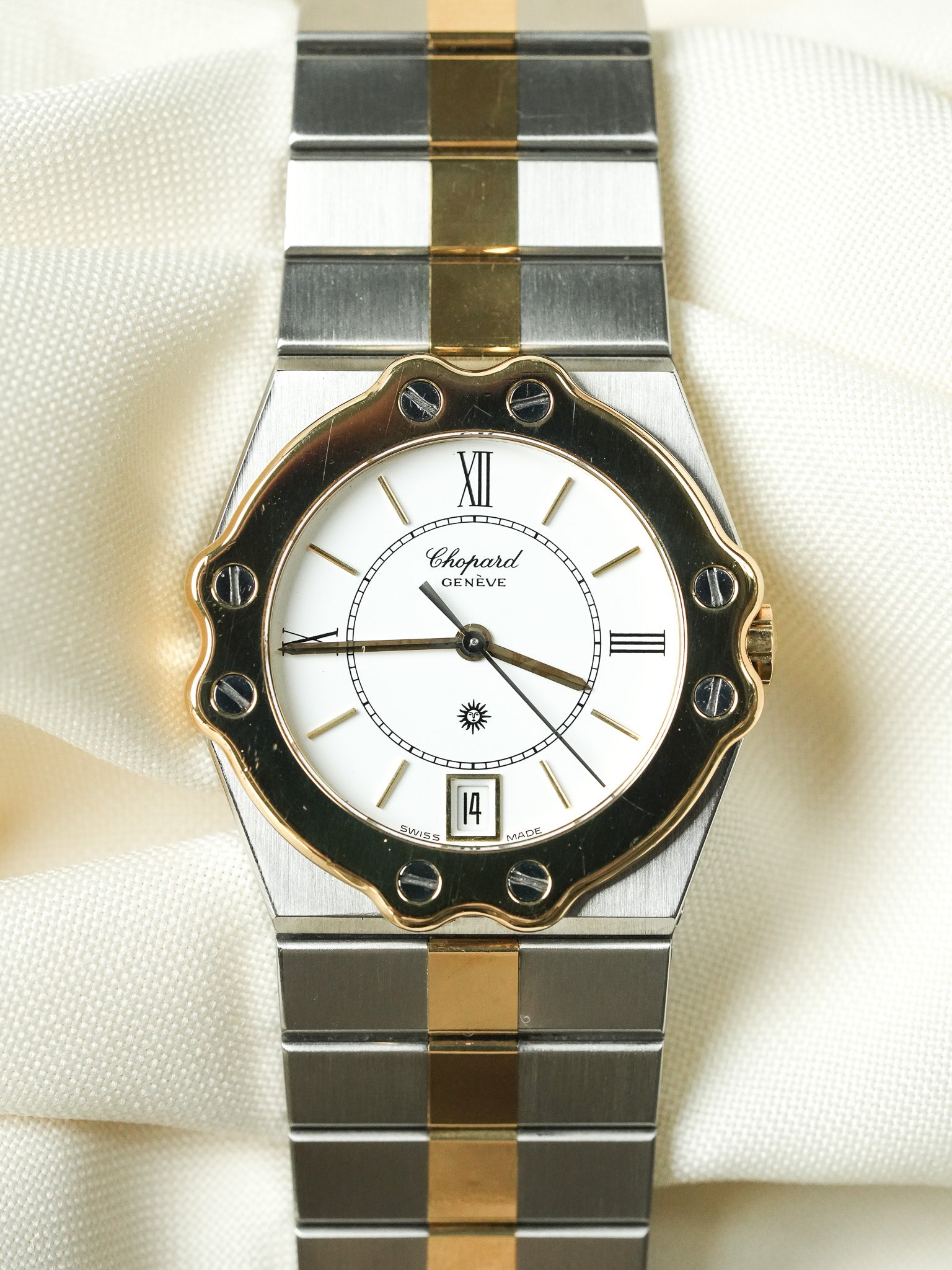 Chopard - 圣莫里茨 8023 钢 金 石英 32毫米 - 1990s