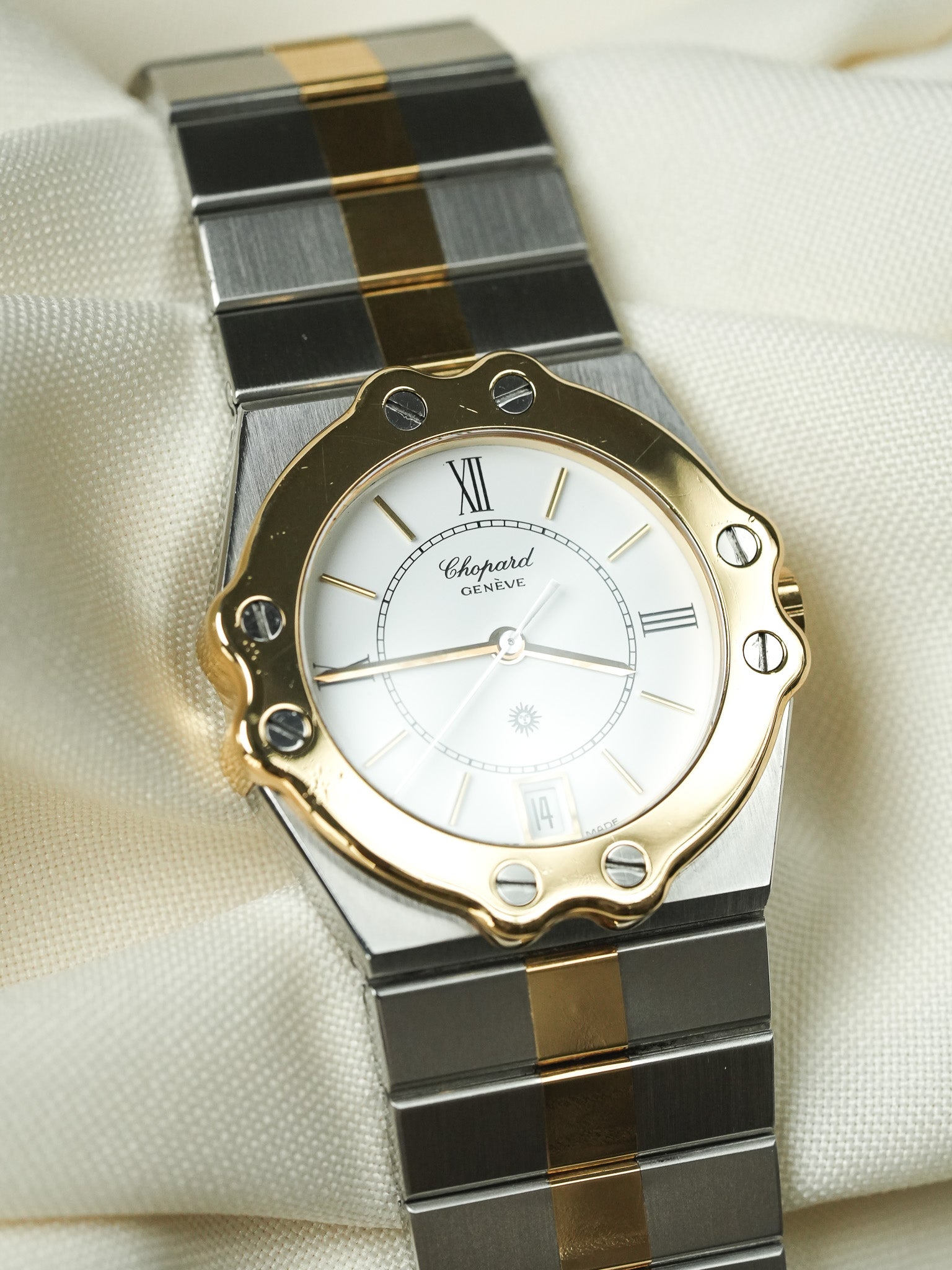 Chopard - 圣莫里茨 8023 钢 金 石英 32毫米 - 1990s
