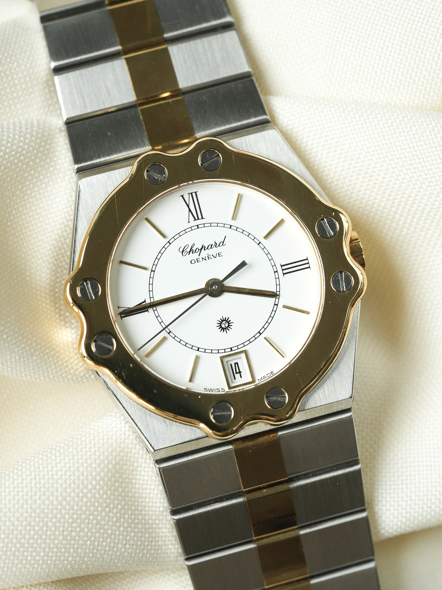 Chopard - 圣莫里茨 8023 钢 金 石英 32毫米 - 1990s