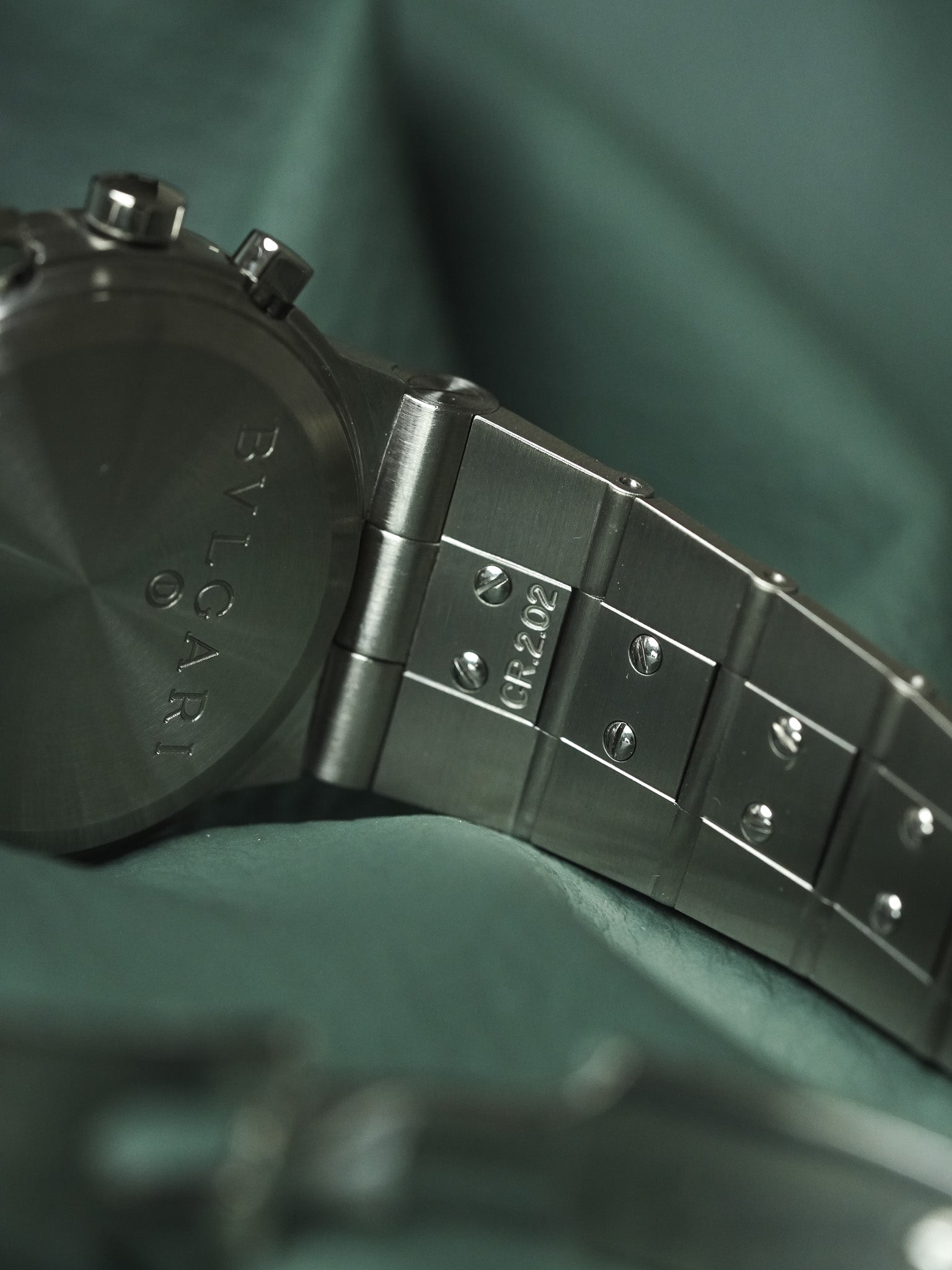 Bvlgari - Diagono Steel Chronograph Black Dial - paper - 2000s