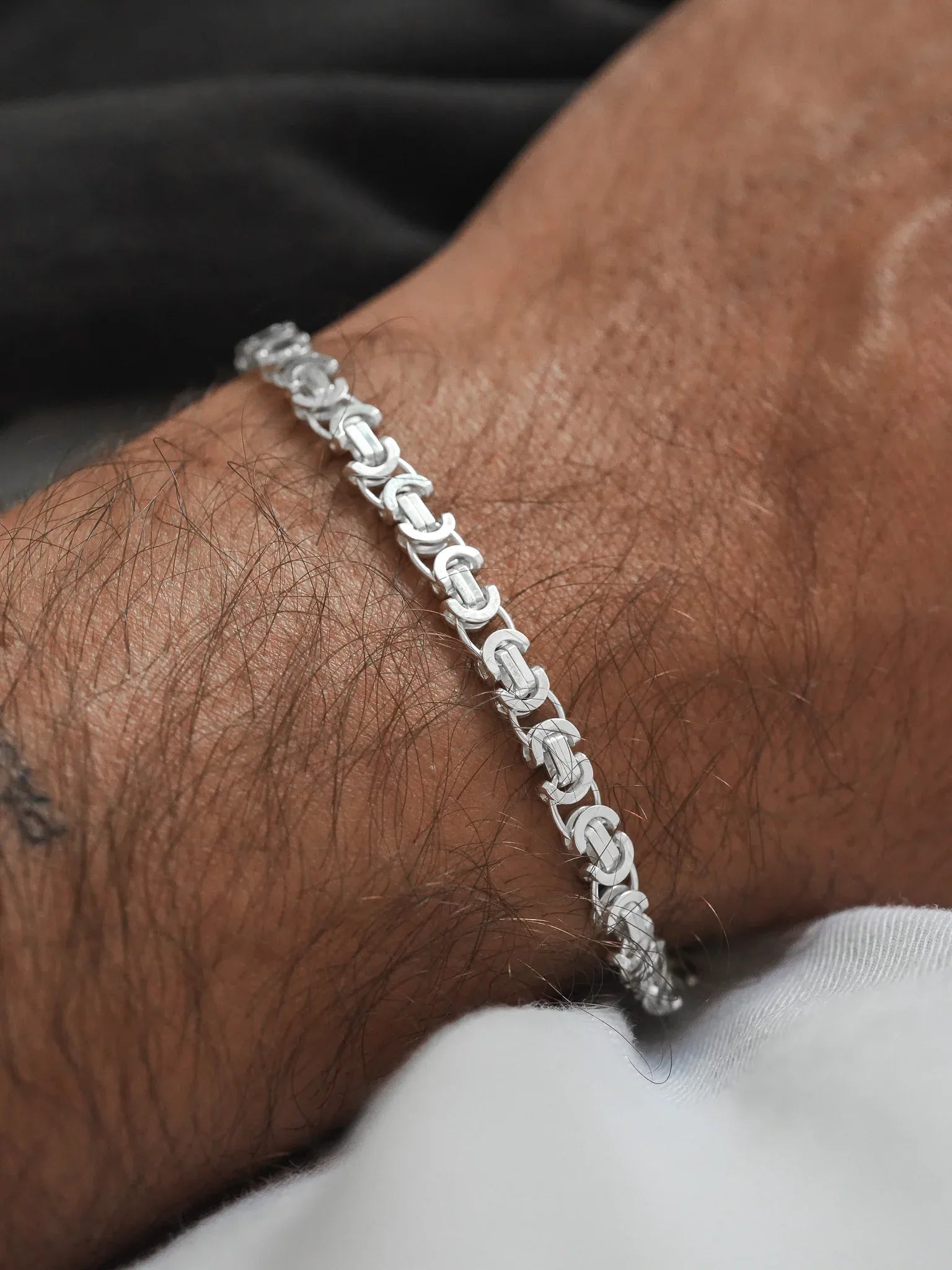 Bracelet en argent 925 - Eugène - Grand Modèle - Atelier Victor