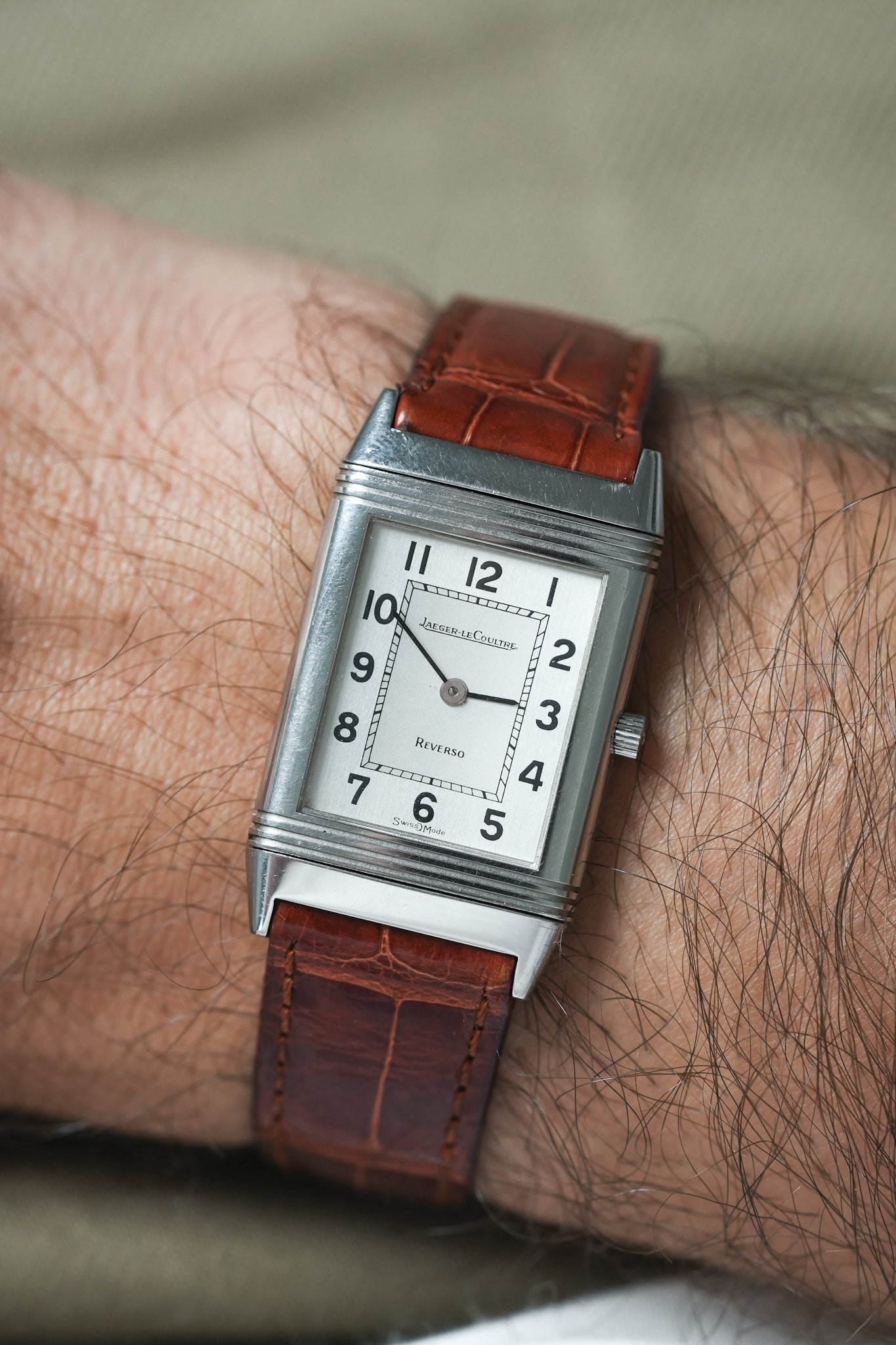 Jaeger-LeCoultre - Reservo vintage 23x38mm quartz extra plate - 1990s