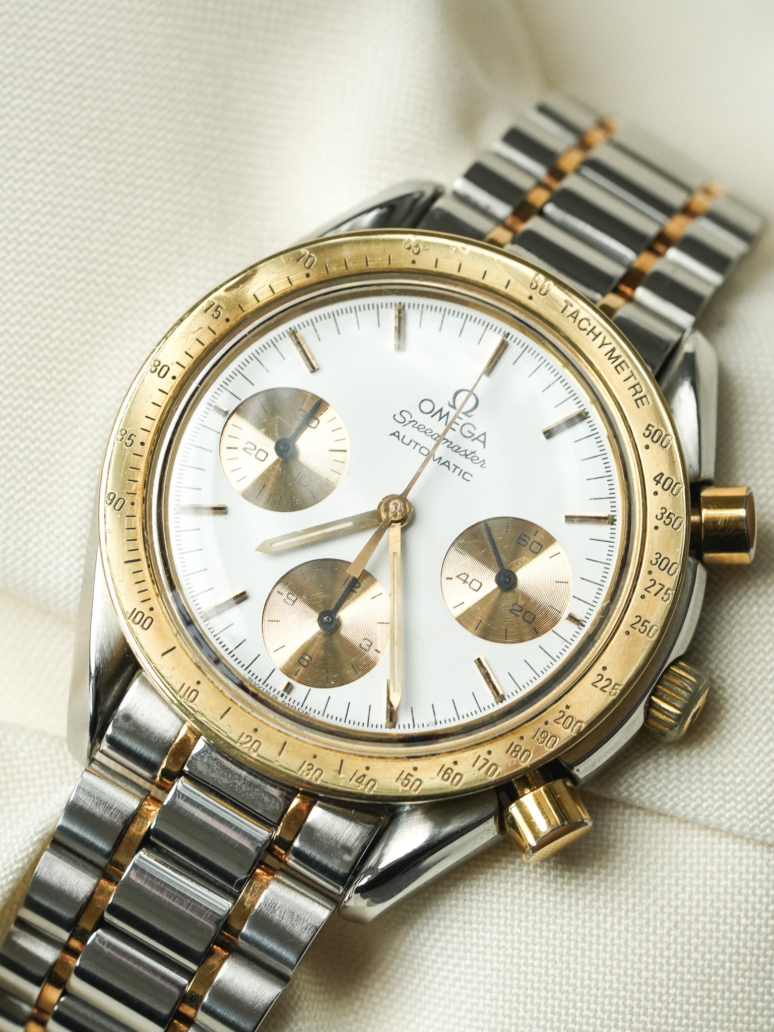 Omega - Speedmaster Reduced 175.0033 Gold or Steel White Dial - 1989