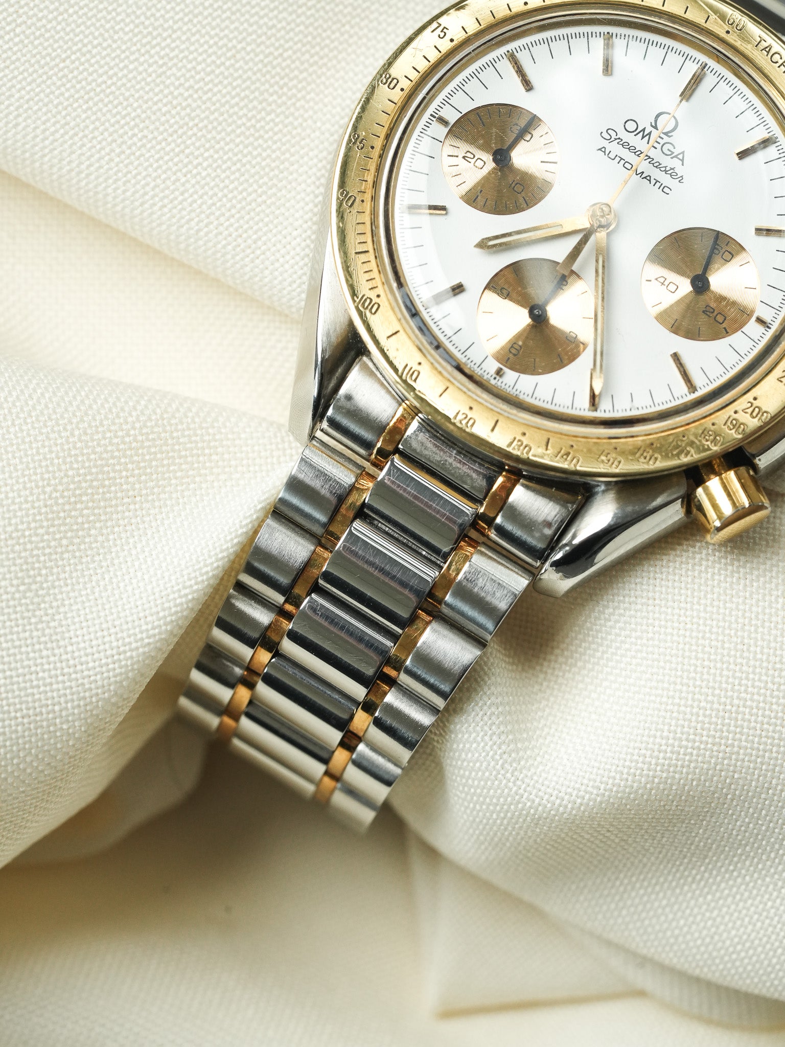 Omega - Speedmaster Reduced 175.0033 Gold or Steel White Dial - 1989