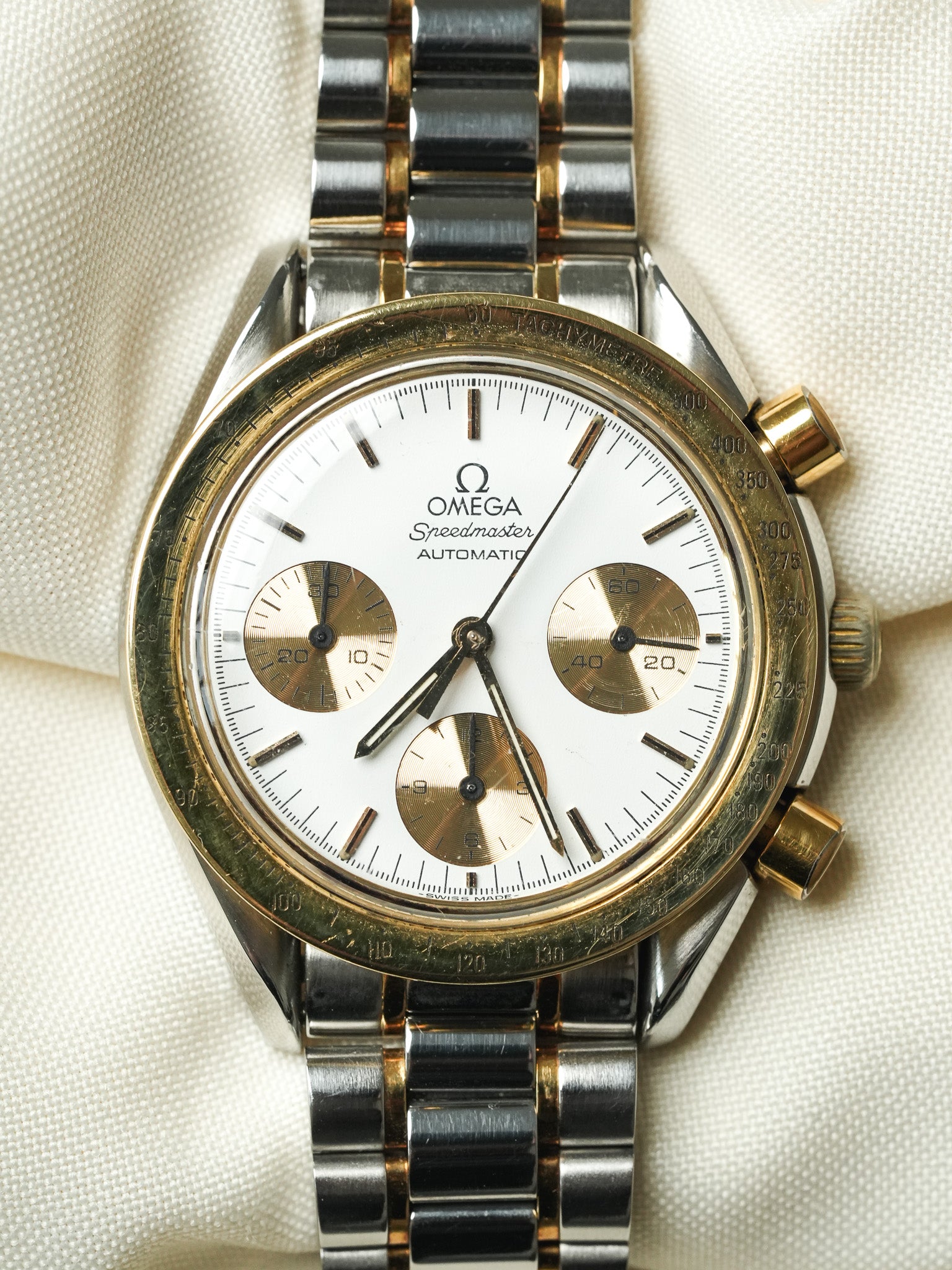 Omega - Speedmaster Reduced 175.0033 Gold or Steel White Dial - 1989