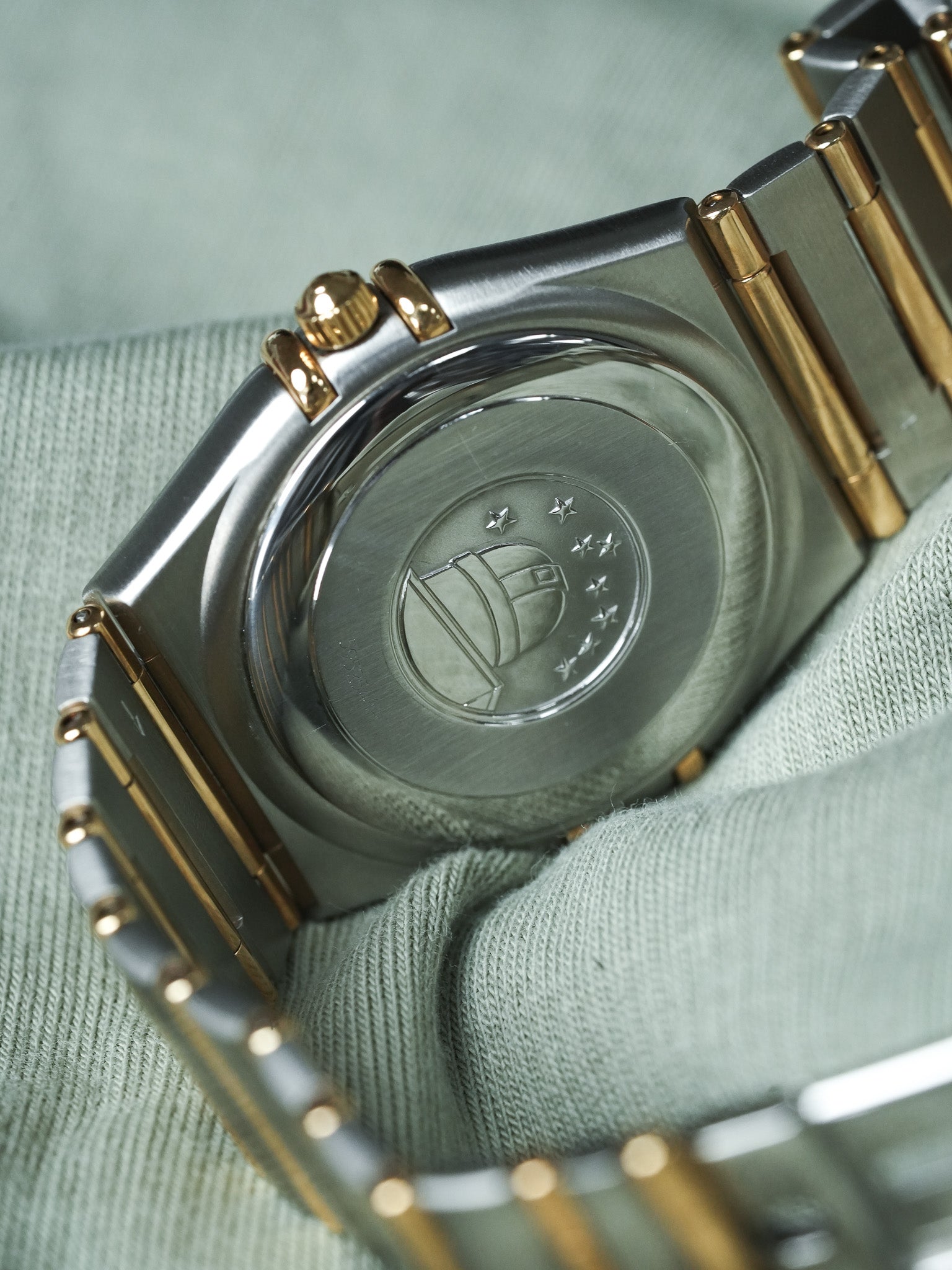 Omega - Constellation Manhattan Stahl Gold 18k Ewiger Kalender - 1990s