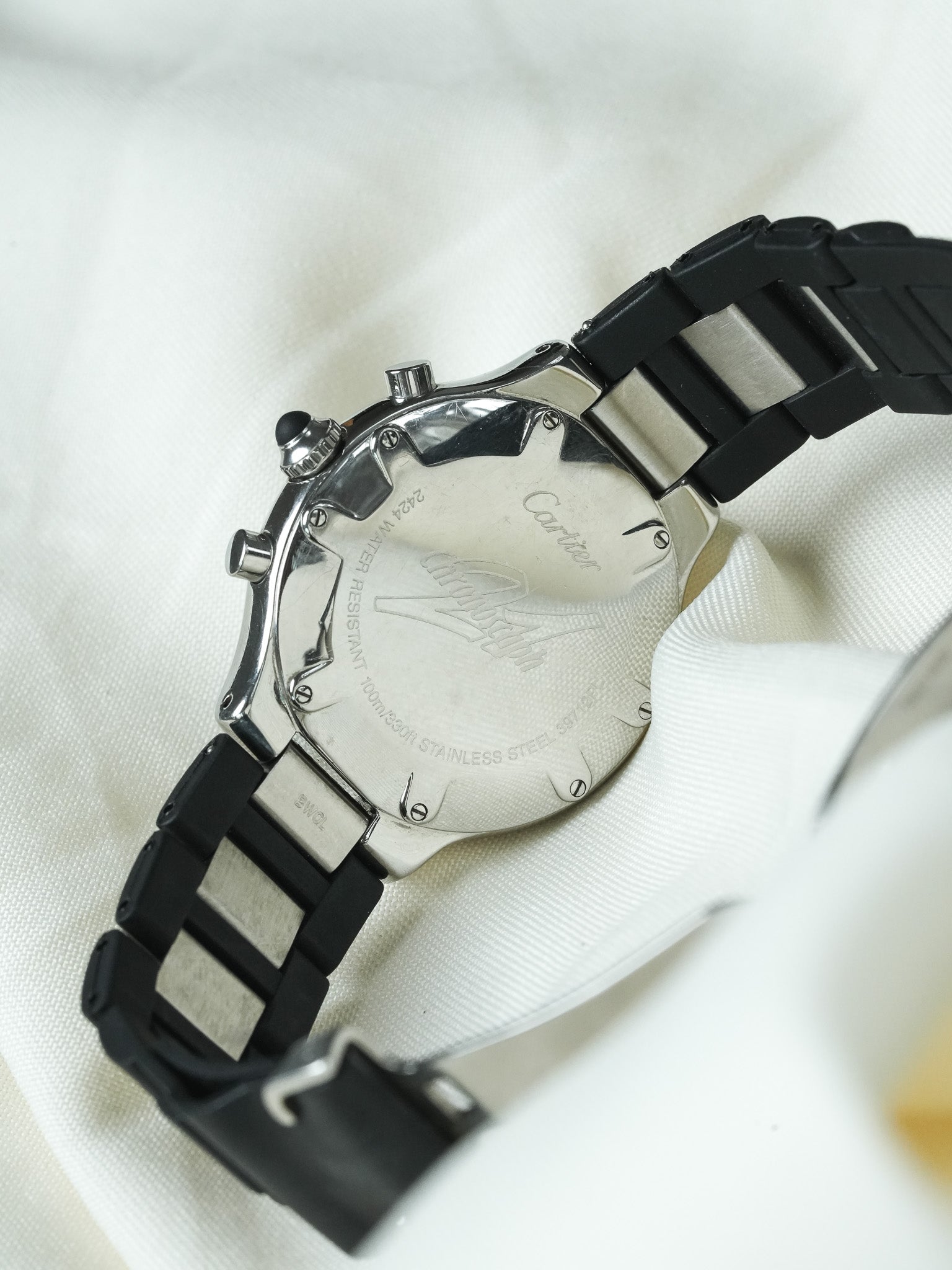 Cartier - Must Chronographe Noir 2424 - 2000s