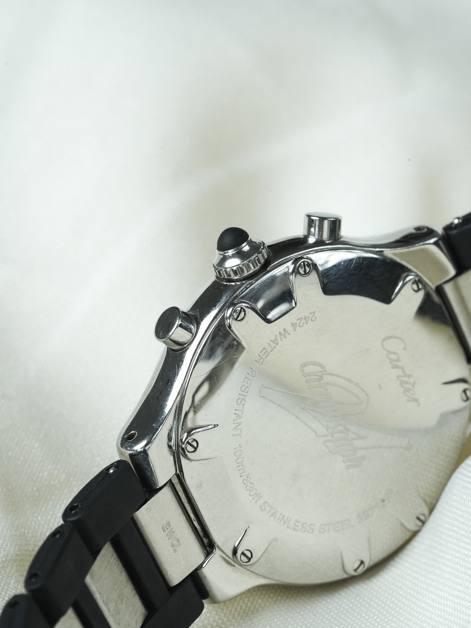 Cartier - Must Chronographe Noir 2424 - 2000s
