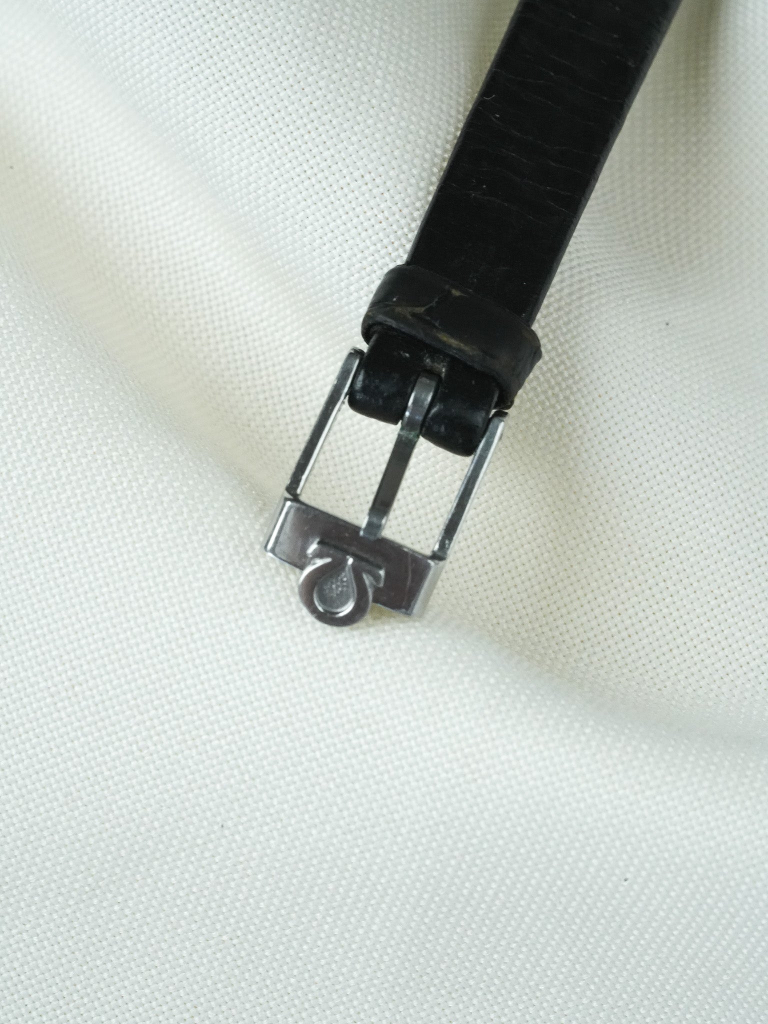 Omega - Genève. 511.454 Mini Ovale Quadrante acciaio bracciale originale - 1973