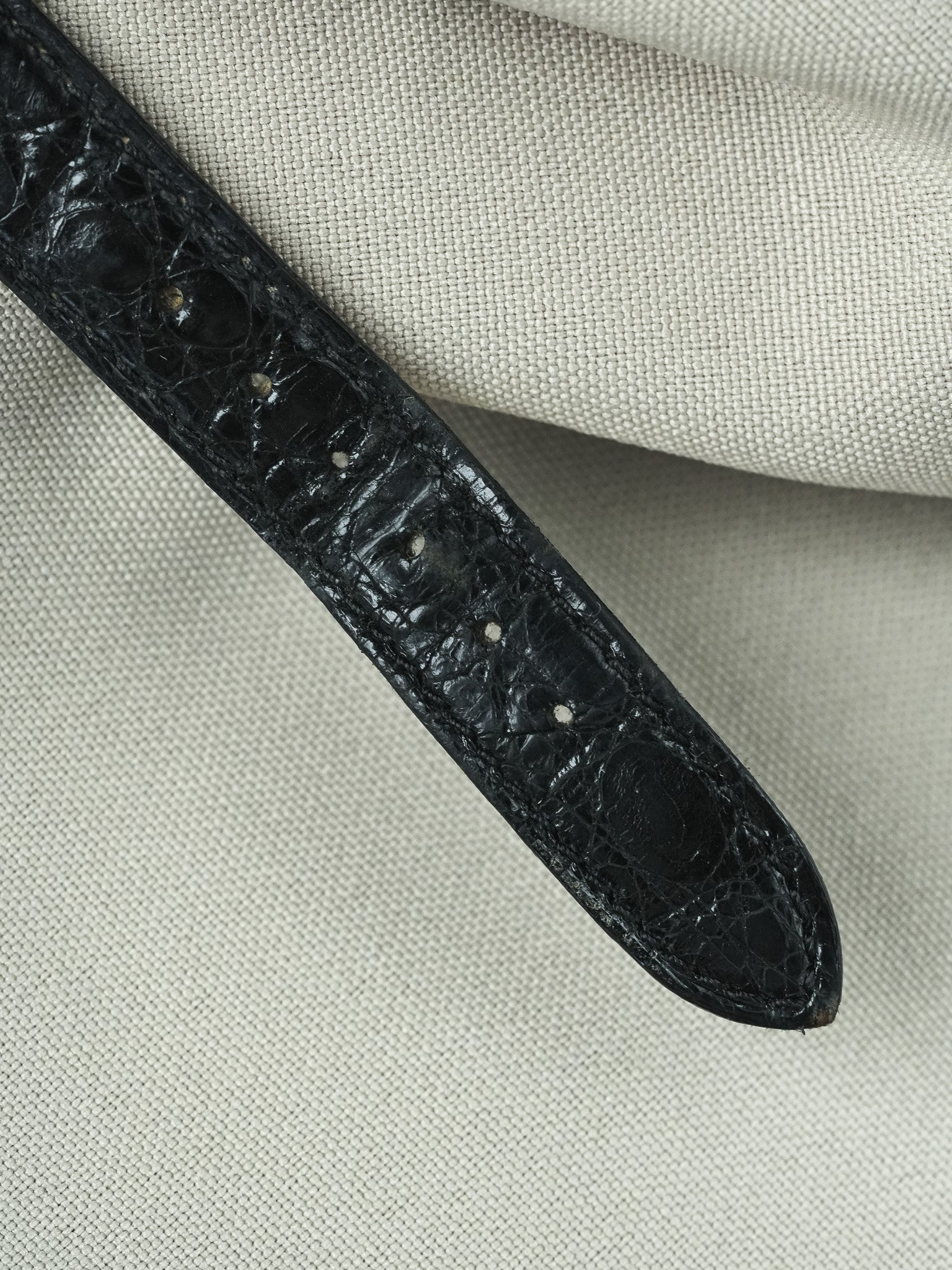 Longines - Ronde Noir Fecha Chapado en oro - 1980s