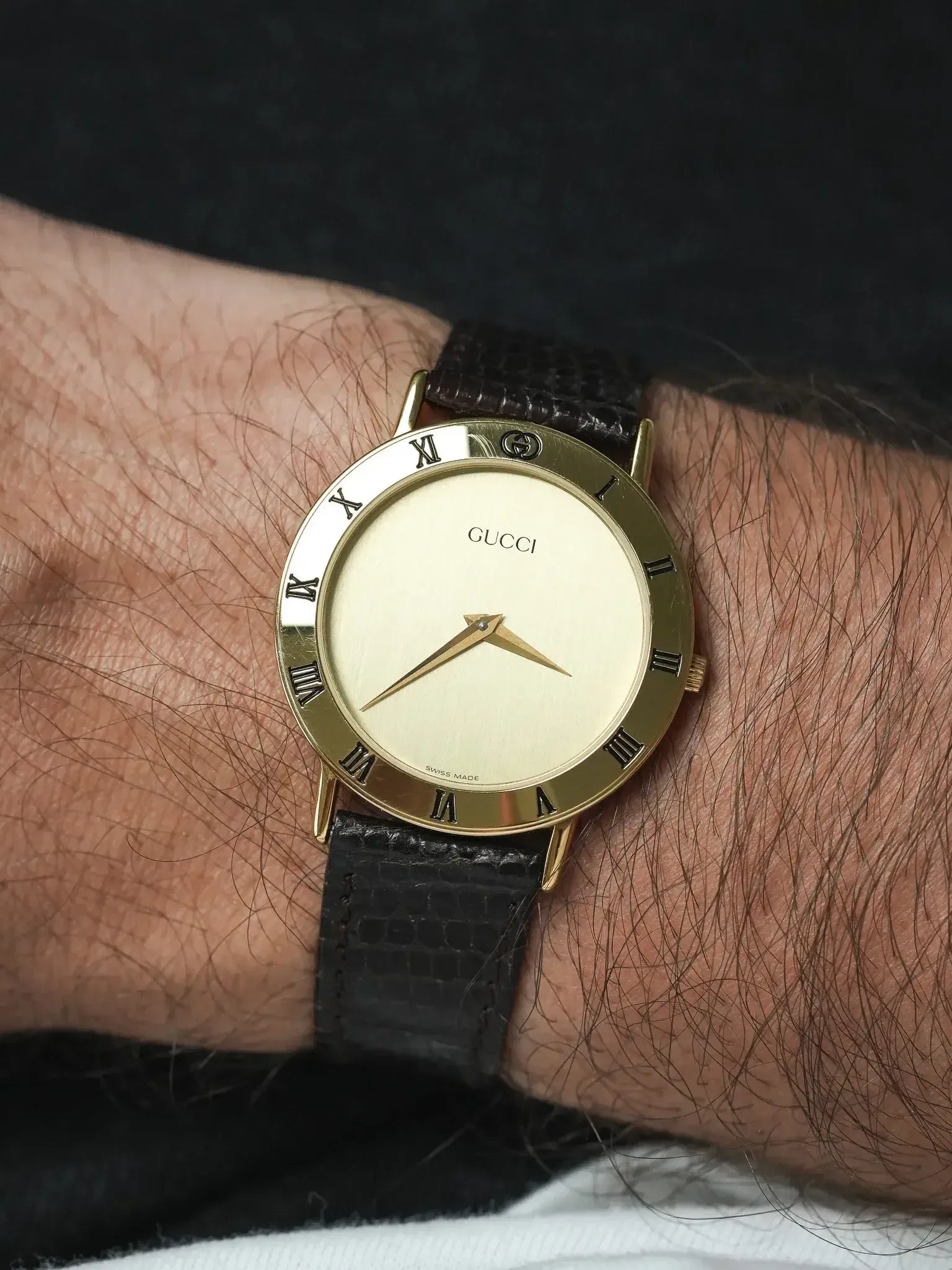 Gucci - Ronde Or Cadran Or - 1990s