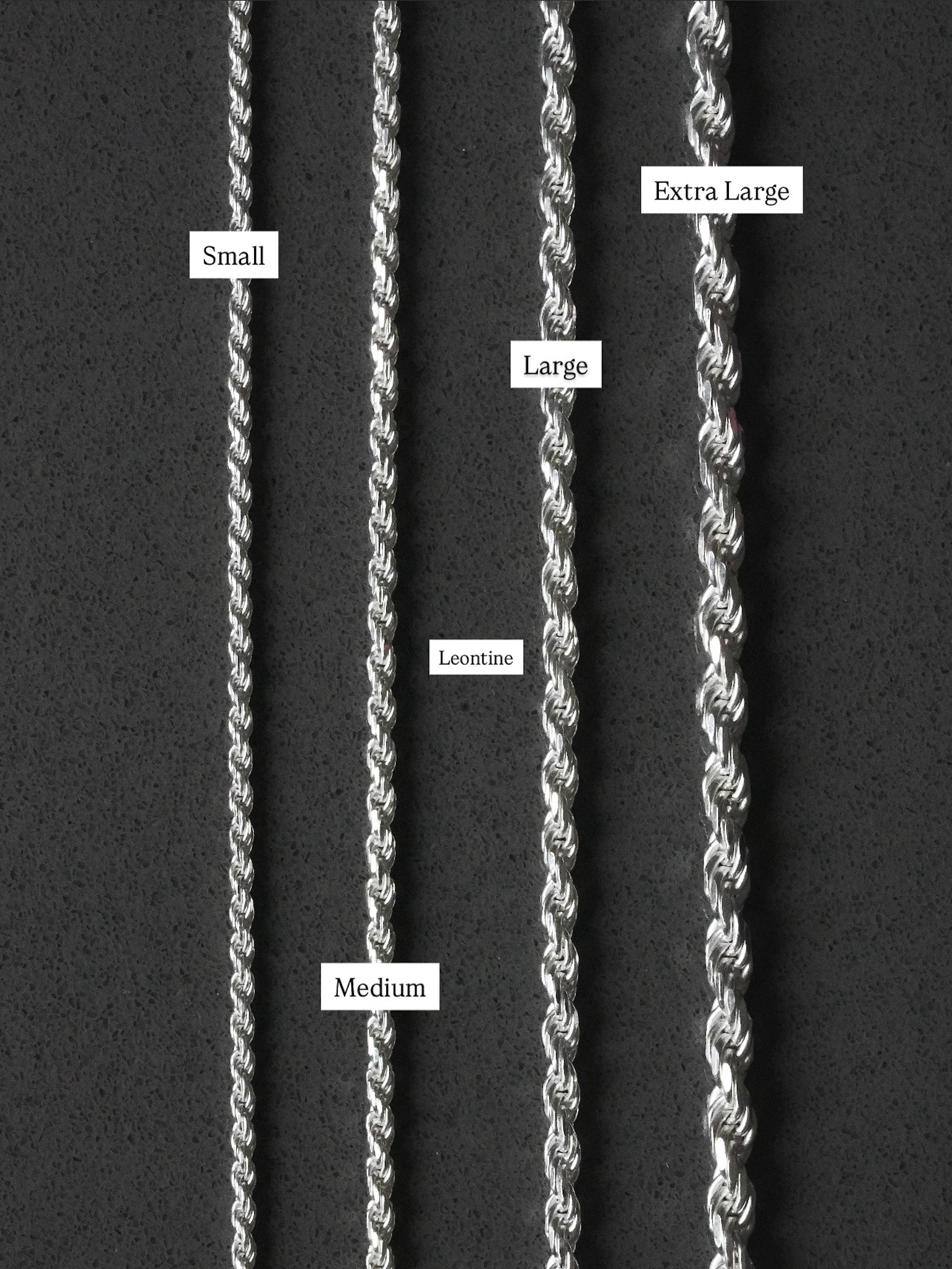 Bracelet en argent 925 - Léontine - Large