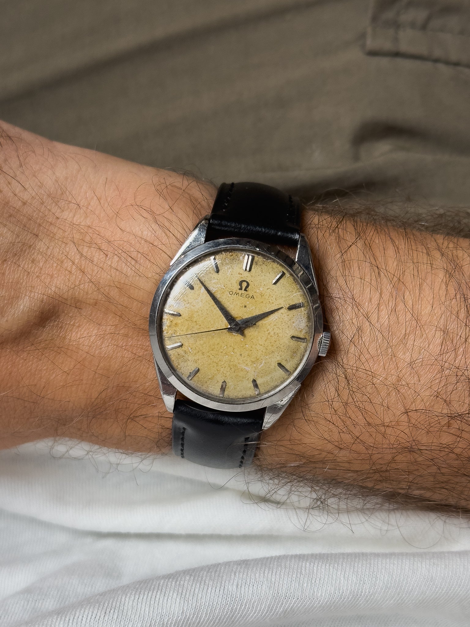 Omega - 2910-5 Jumbo Acier Patine - 1958