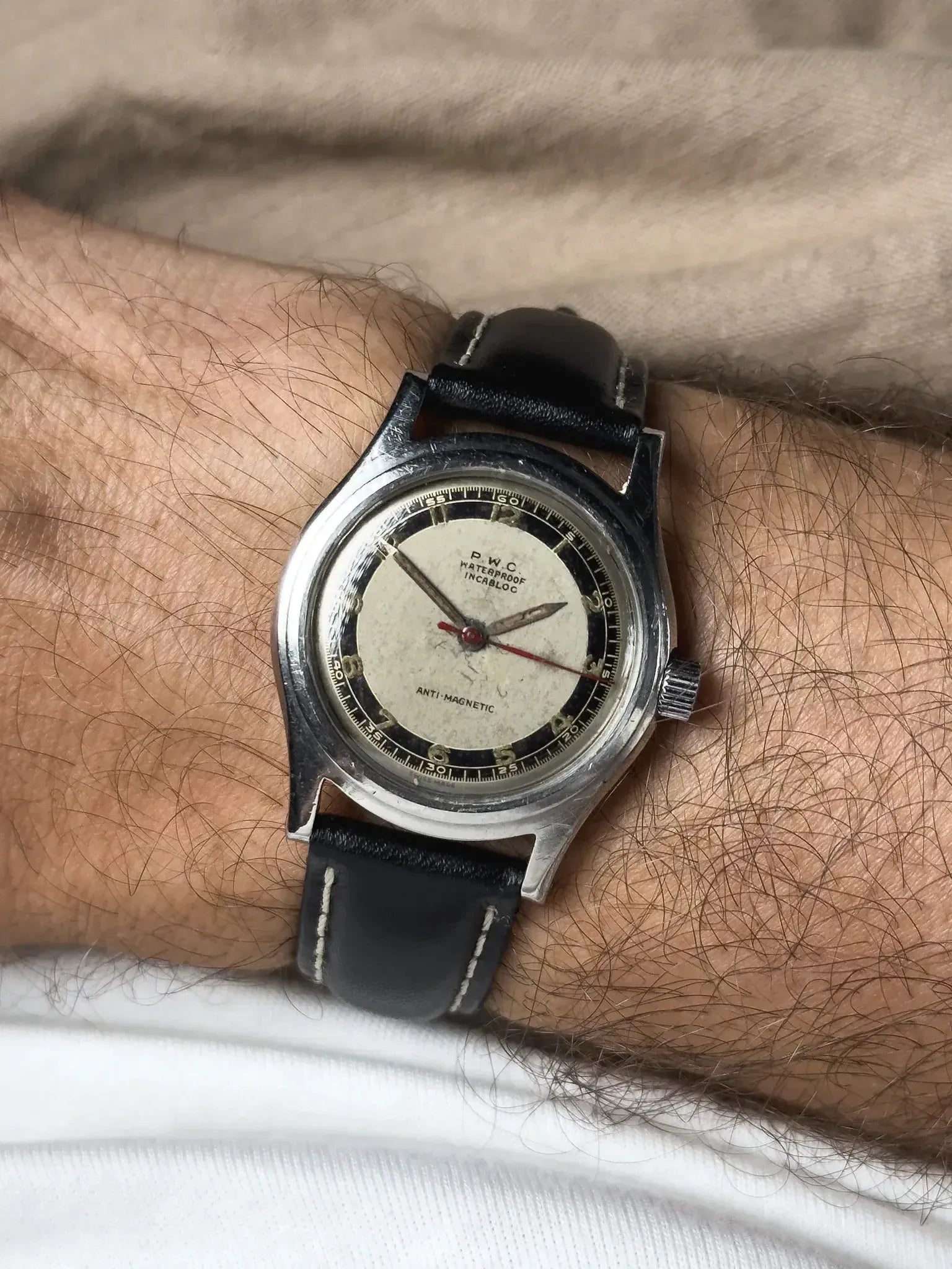 Practical Watch Co (P.W.C) - Korean War Watch - 1950s