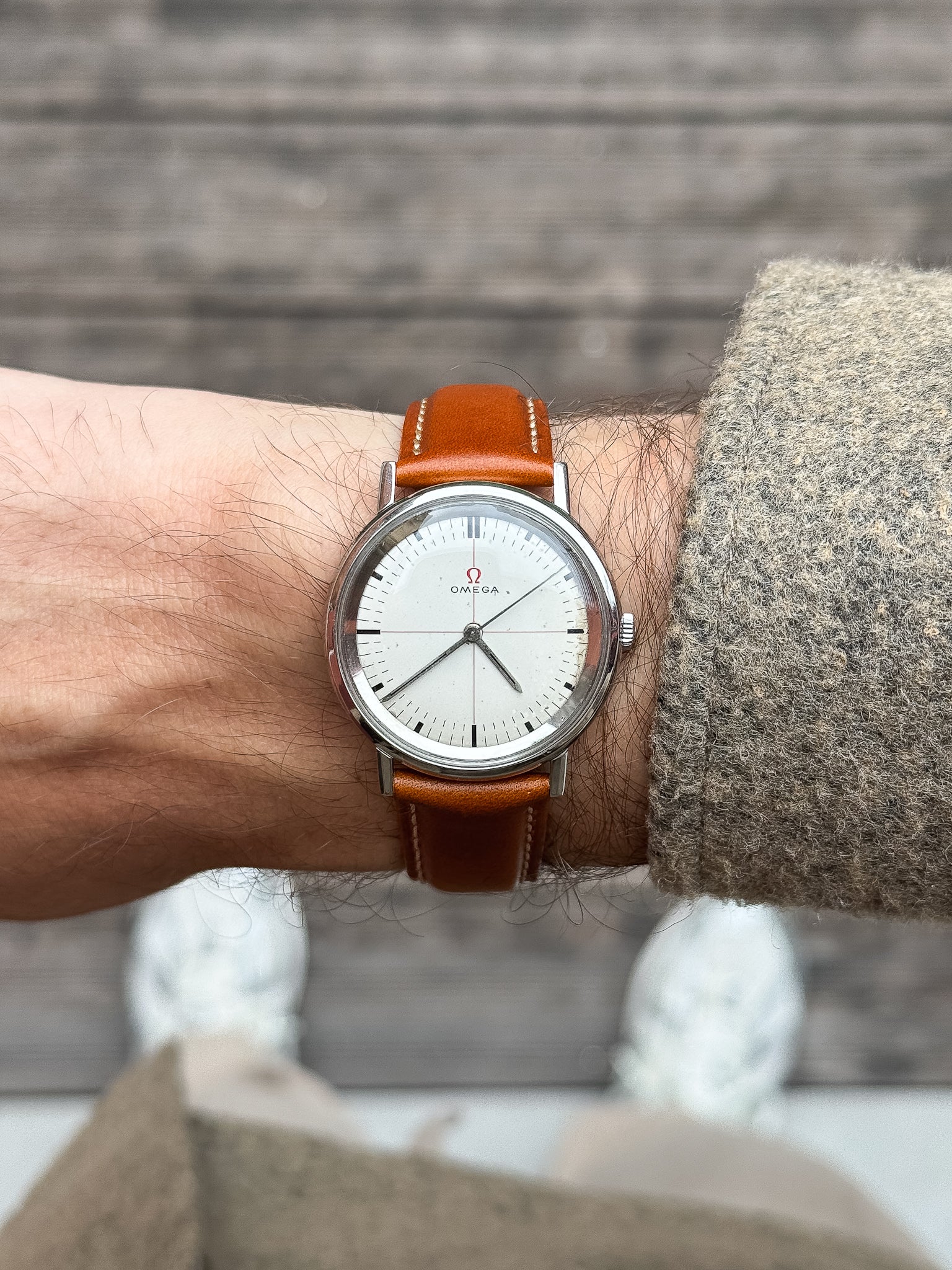 Omega - 131.019 Rotes Fadenkreuz Stahl - 1965