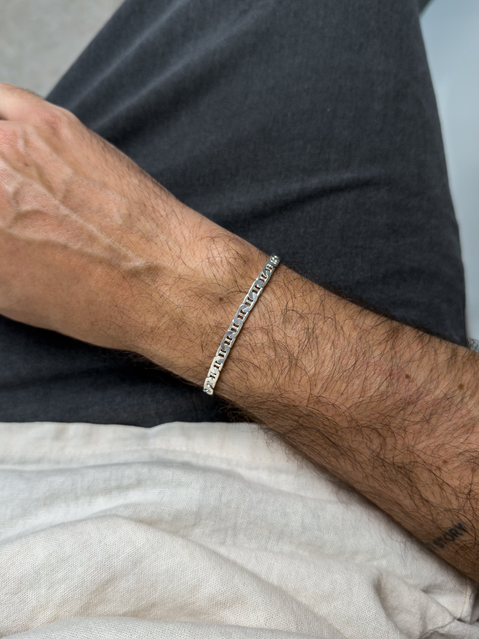 Браслет из серебра 925 - Amaury - Большая модель