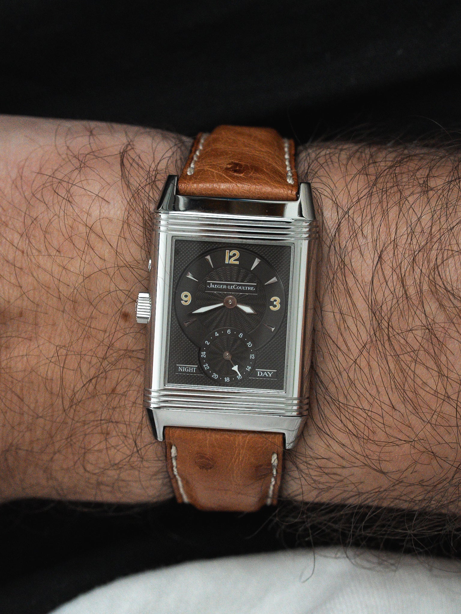 Reloj Jaeger-LeCoultre Reservo 270.8.54 - Doble esfera Night & Day (2000s)