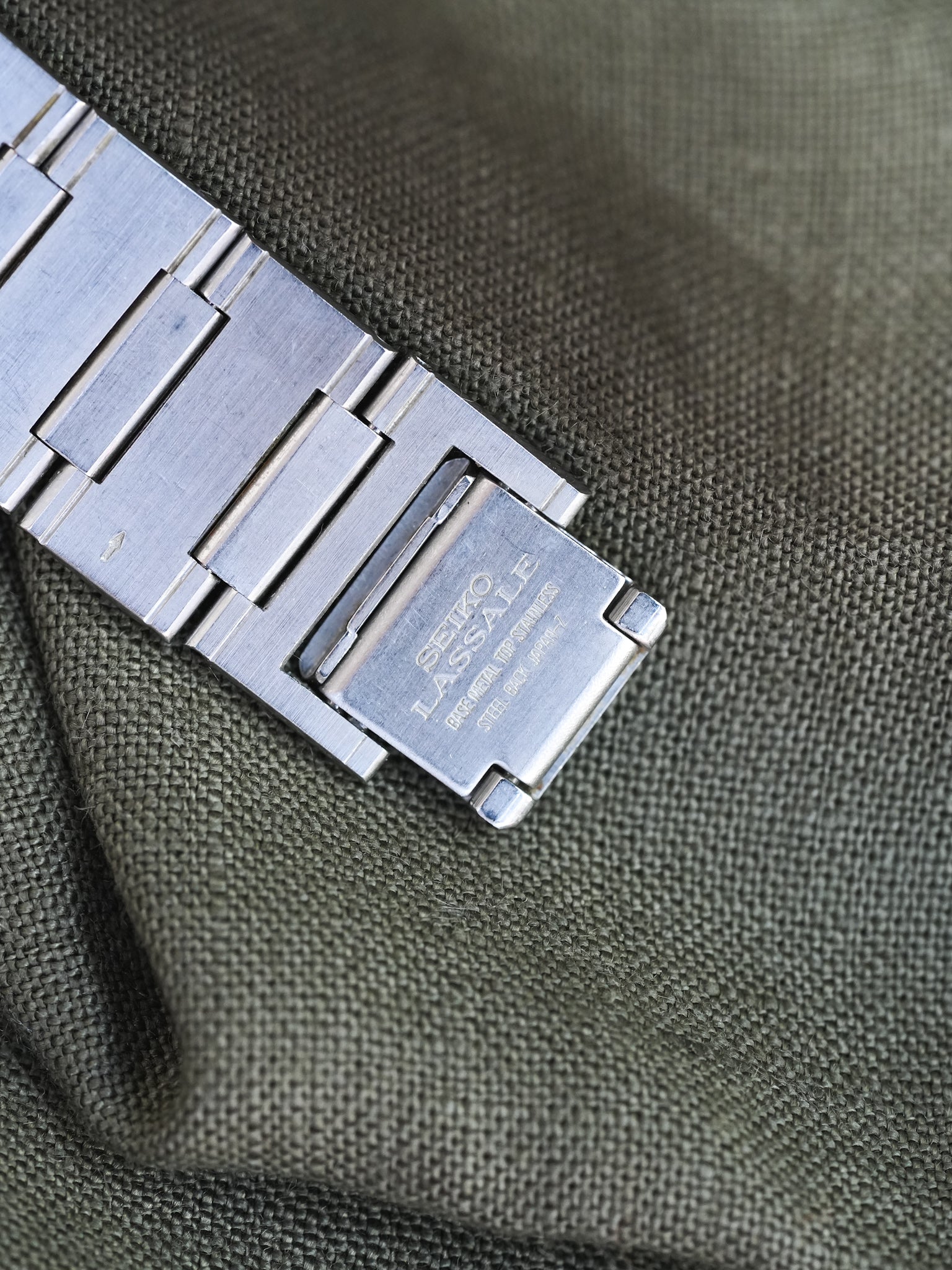 Seiko - Lassale Octogonale Acier Or - 1981