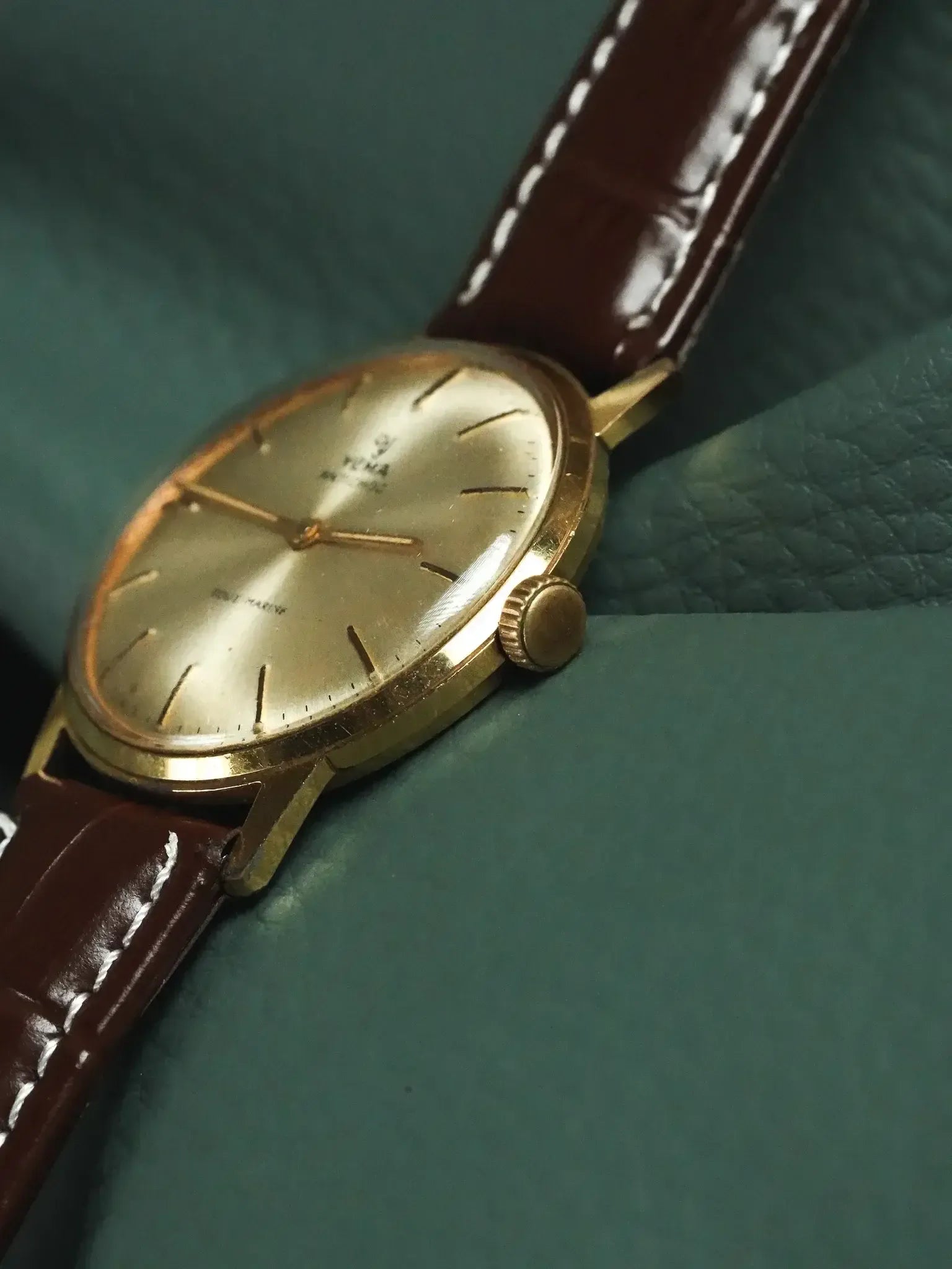 Yema - Sous-Marine 防震镀金手表 - 1960s