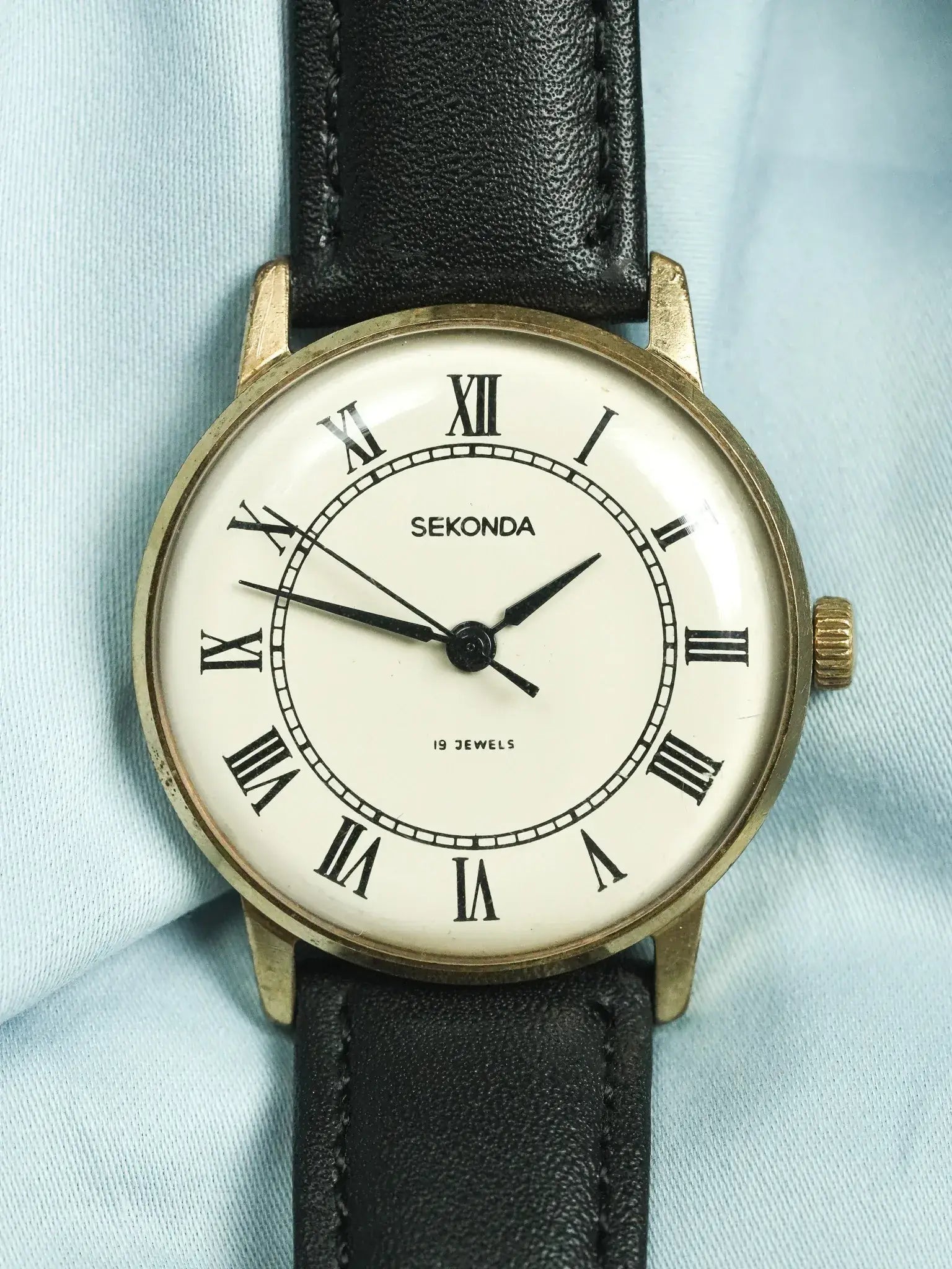 Sekonda - Or Index Romain - 1970s
