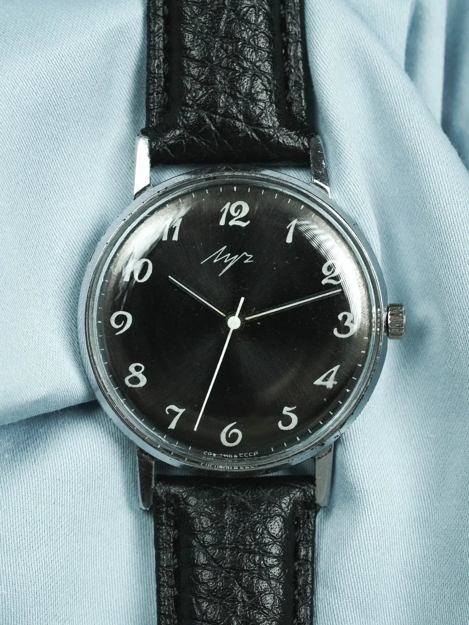 Luch - Cadran noir Index Blanc - 1960s