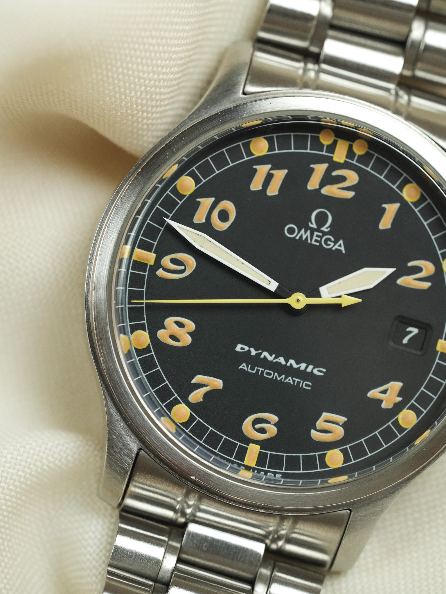 Omega - Dynamic III 166.0310 Black Dial Orange Patina Indexes - 2000s