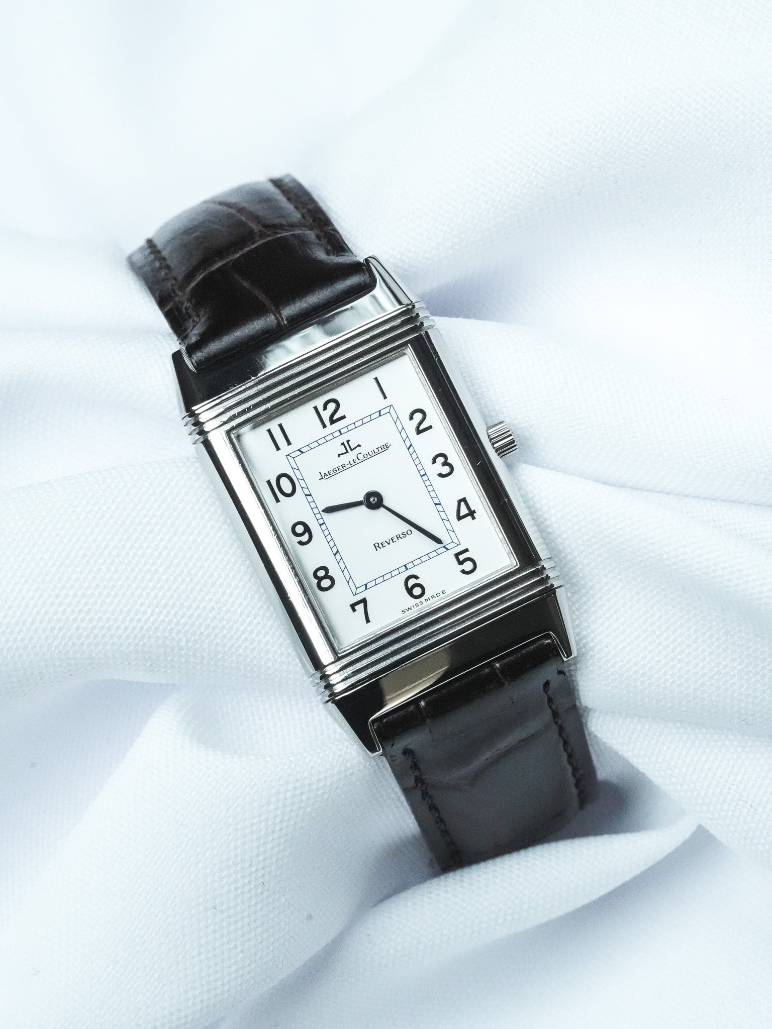 Jaeger-LeCoultre Reservo 250.8.86 复古手表 - 手动机芯 超金属镀层 不锈钢 银色(1990s)