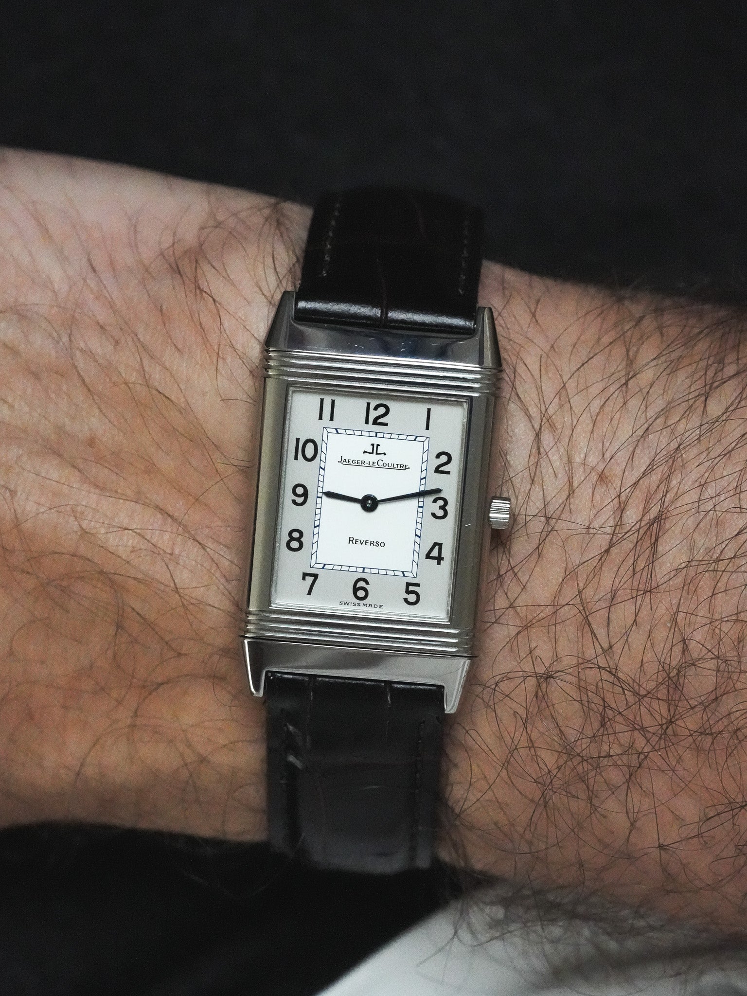 Jaeger-LeCoultre Reservo 250.8.86 复古手表 - 手动机芯 超金属镀层 不锈钢 银色(1990s)