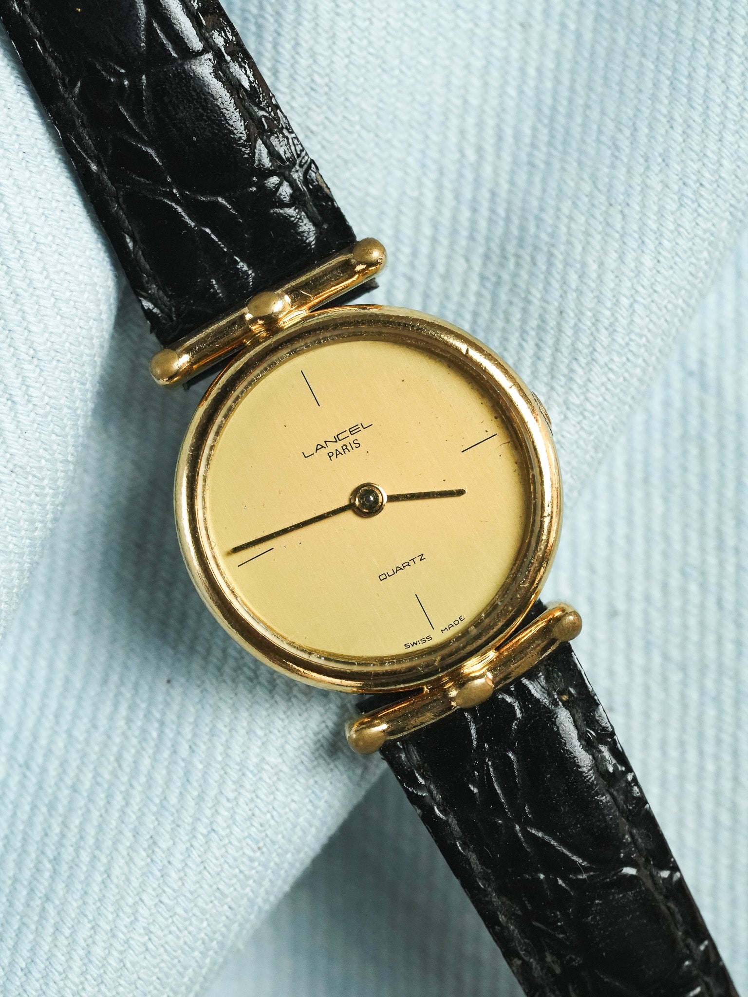 Lancel - Or Cornes Centrales Quartz - 1990s