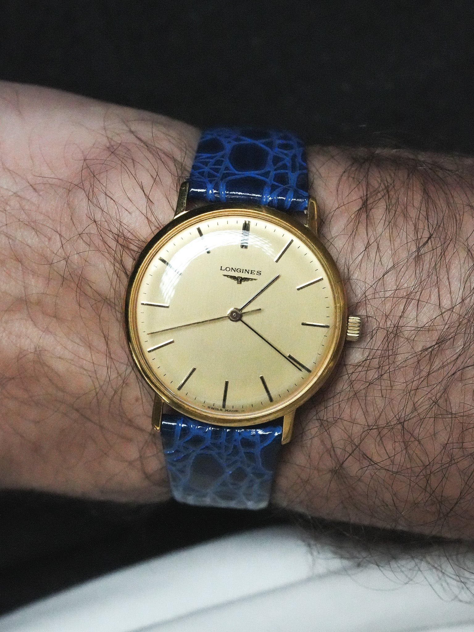 Montre Longines Vintage - 34mm Plaqué Or Calibre 6942 (Années 1980)