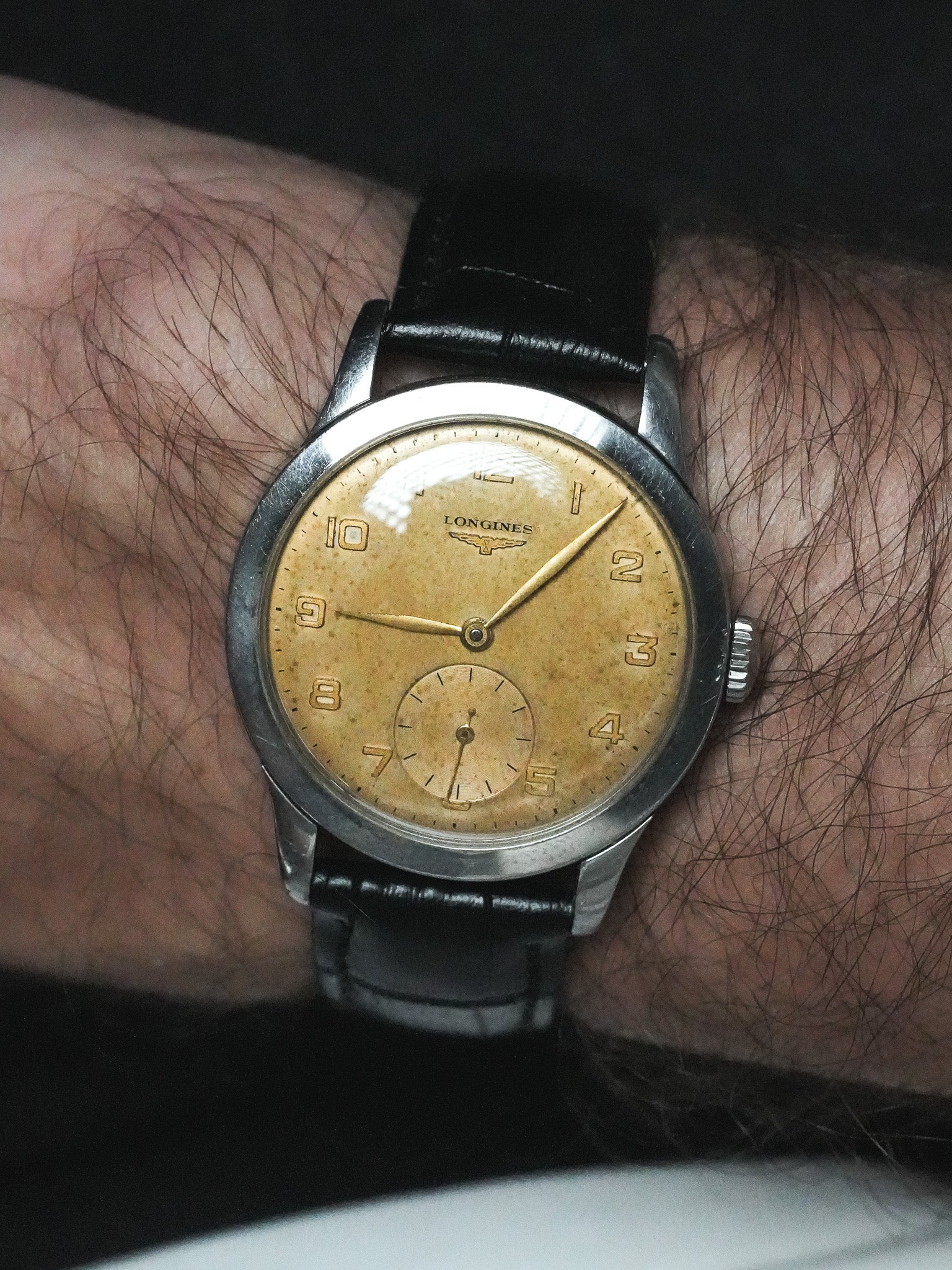 Longines - Calatrava Sunburn Dial - ARCHIVES - 1959